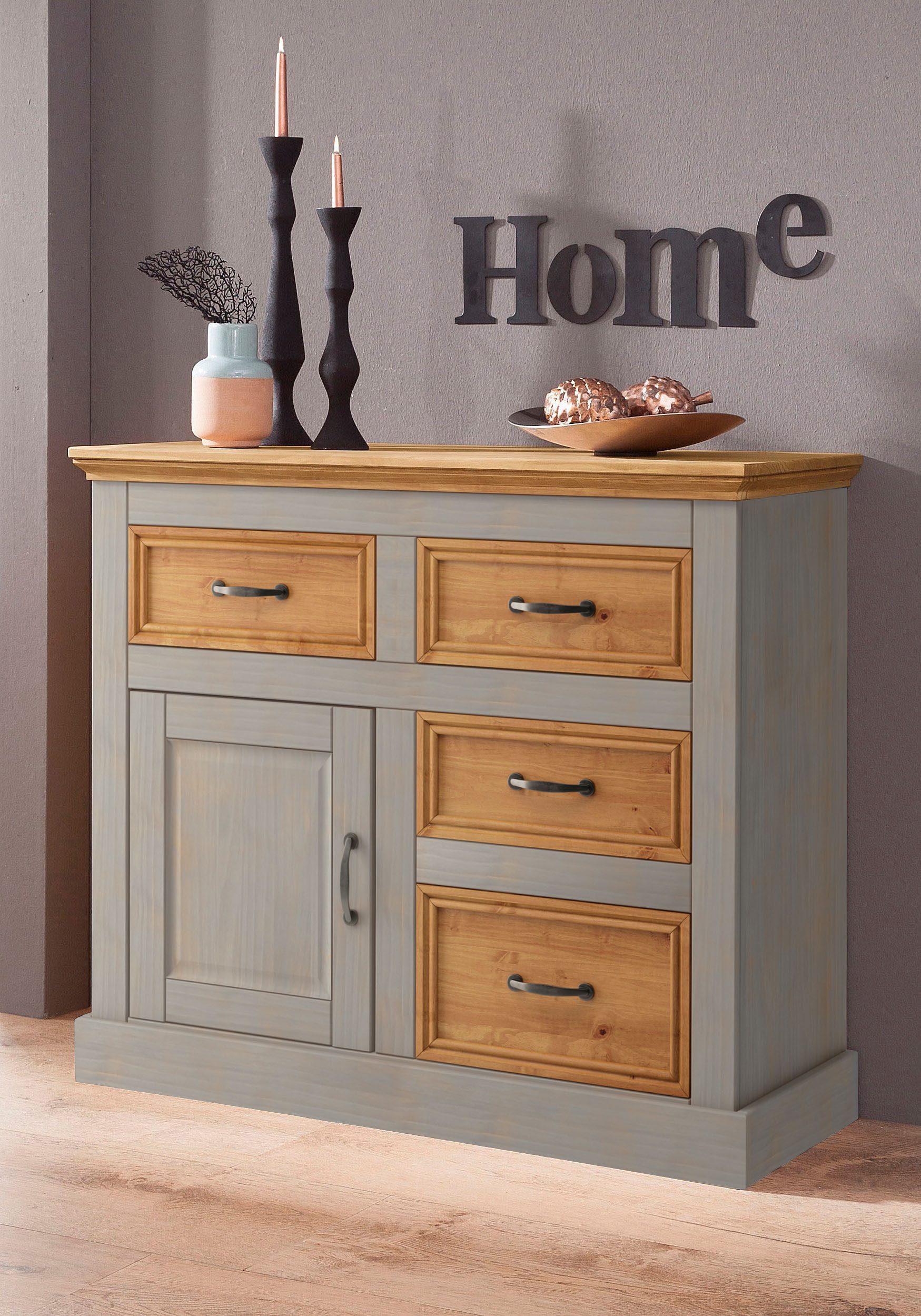 OTTO home Sideboard Selma, Kommode, Breite/Höhe 100/87 cm günstig online kaufen