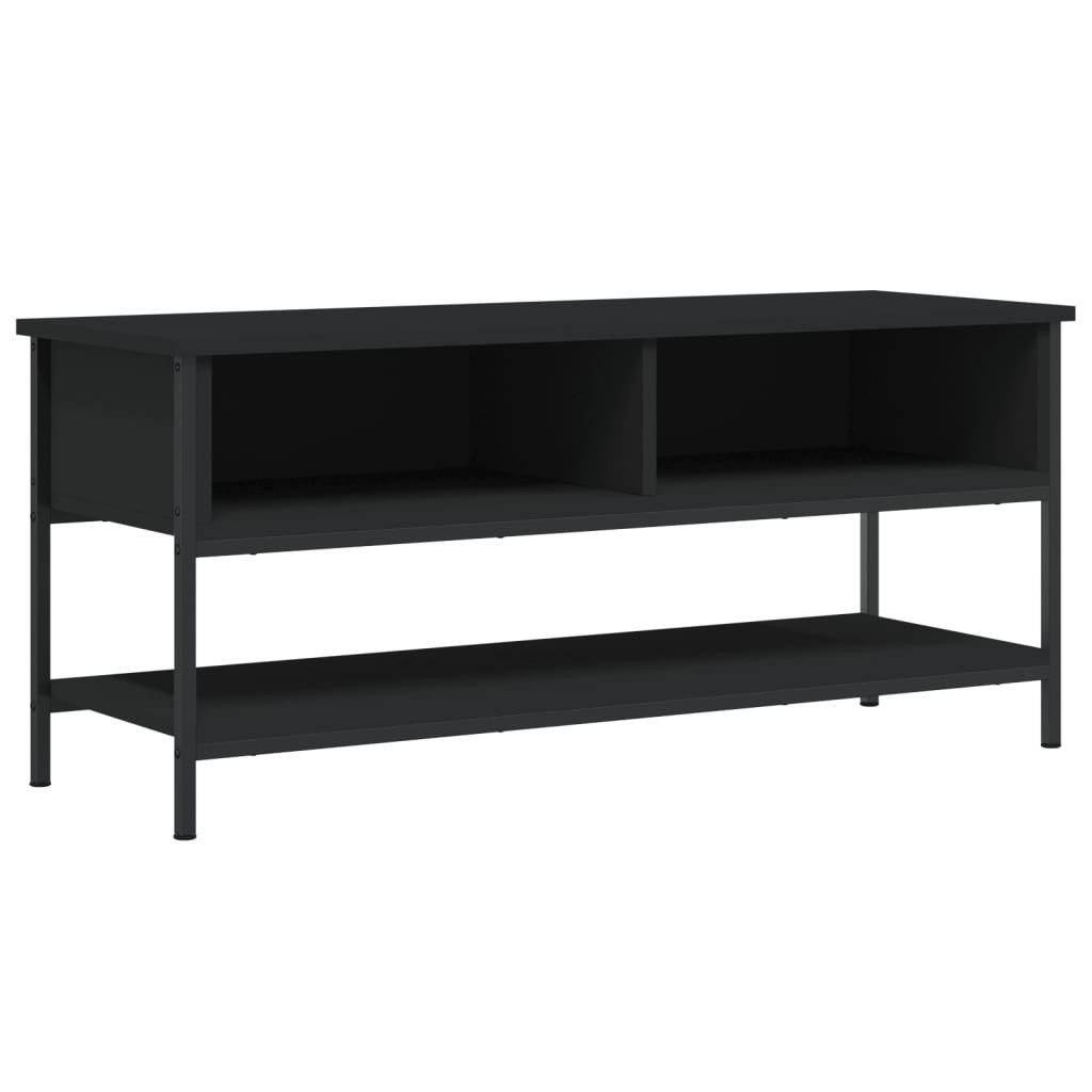 vidaXL TV-Schrank TV-Board Schwarz 100x35x45 cm Holzwerkstoff günstig online kaufen