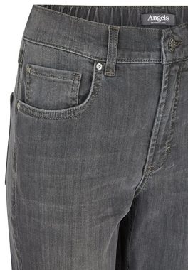 ANGELS Dehnbund-Jeans Jeans Tama mit teilelastischem Bund mit Label-Applikationen