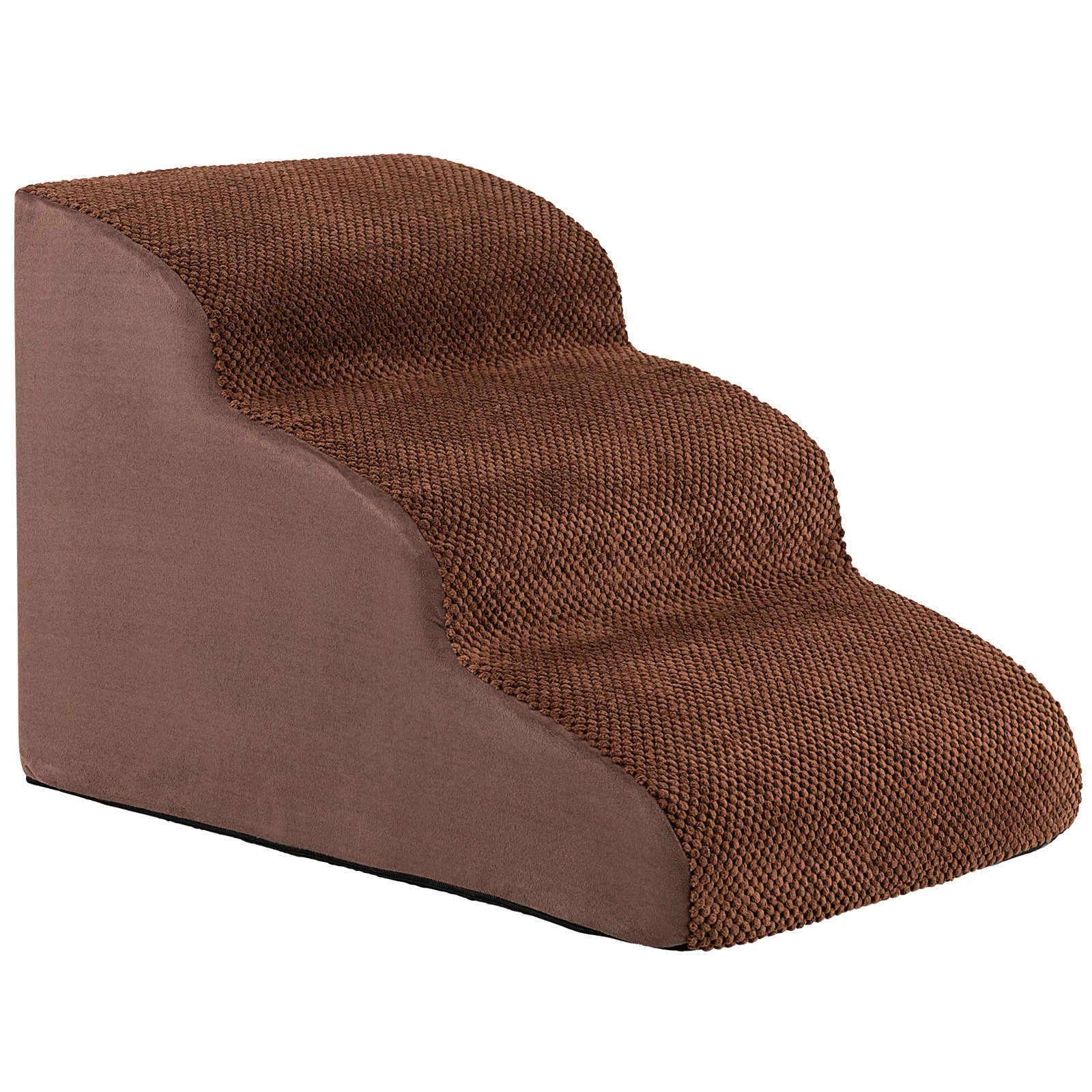 COSTWAY Haustiertreppe Hunderampe, 3-stufige, faltbar & tragbar günstig online kaufen