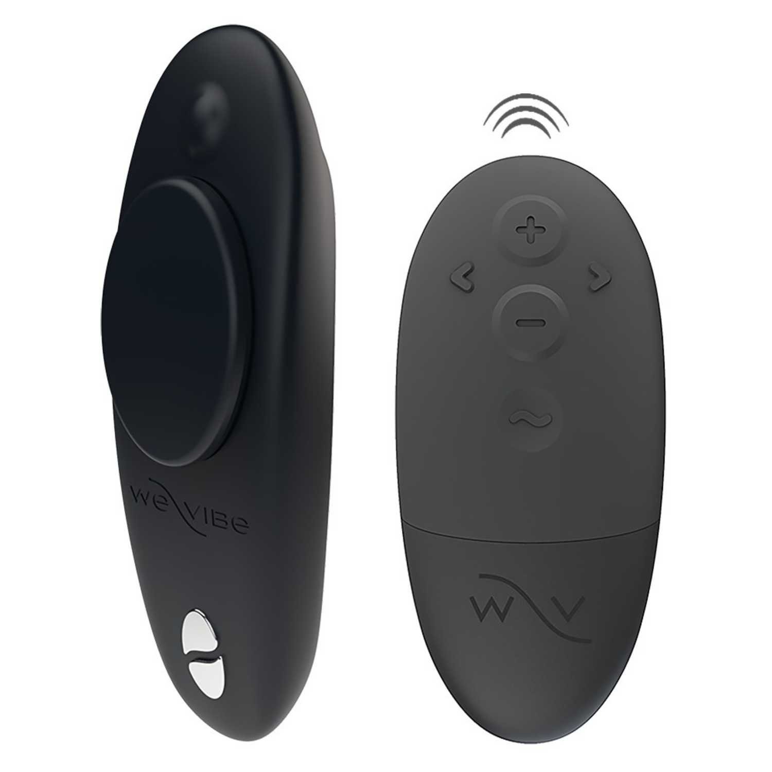 We Vibe Vibe schwarz wasserdicht,ferngesteuert,App gesteuert Moxie Slip-Vibrator We +,