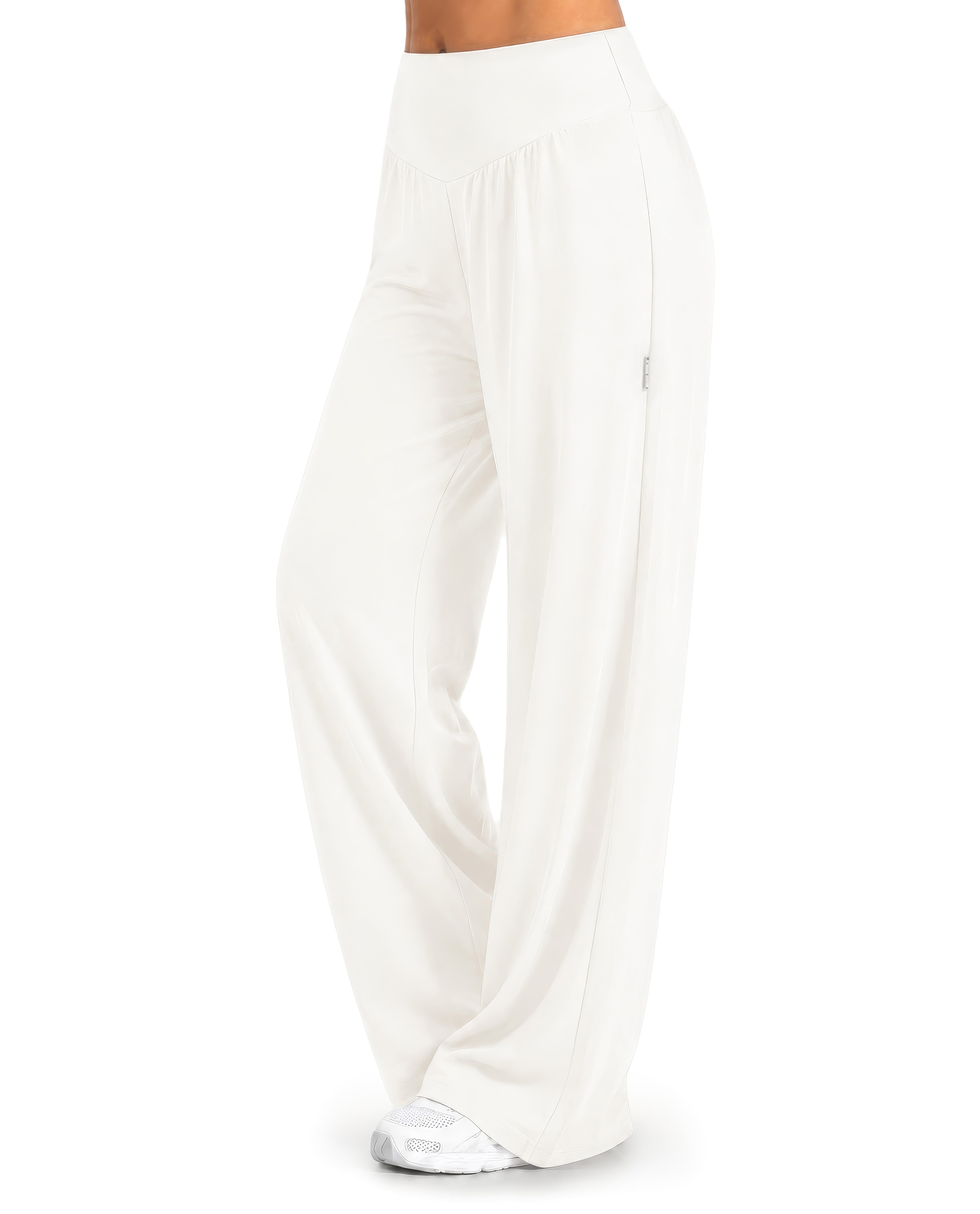 Smilodox Jogginghose Jorina, Sporthose, Wide Leg, High Waist, für Gym & Freizeit weites Bein, Loose Fit, Stretch, für Fitness & Streetwear