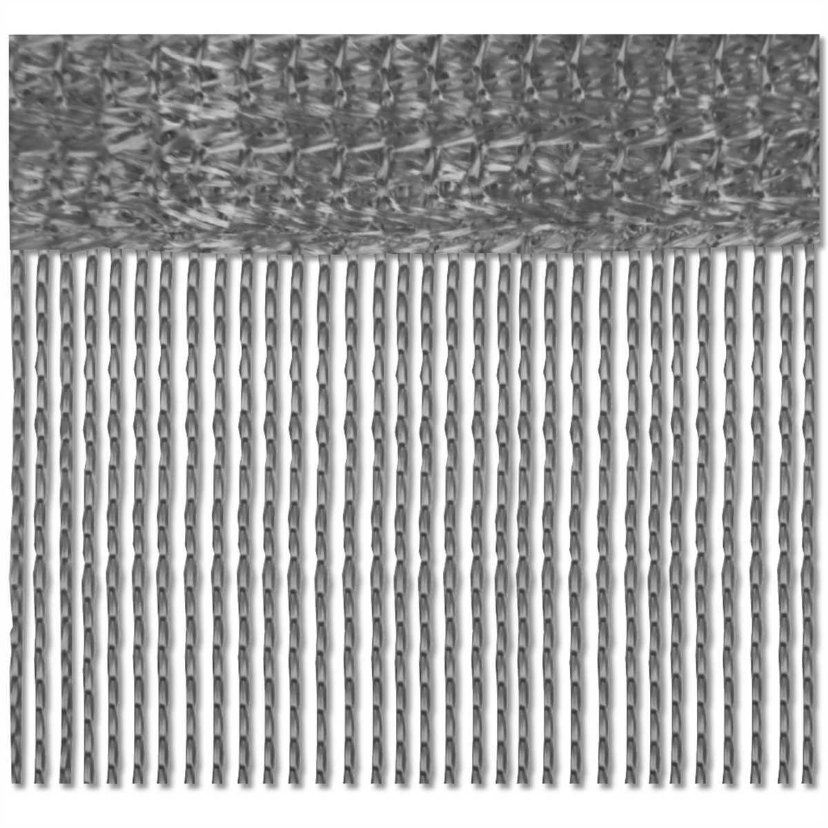 Bestlivings Fadenvorhang (1 St), Stangendurchzug, halbtransparent, Fadengardine mit Stangendurchzug 90x240cm (BxL), Insektenschutz