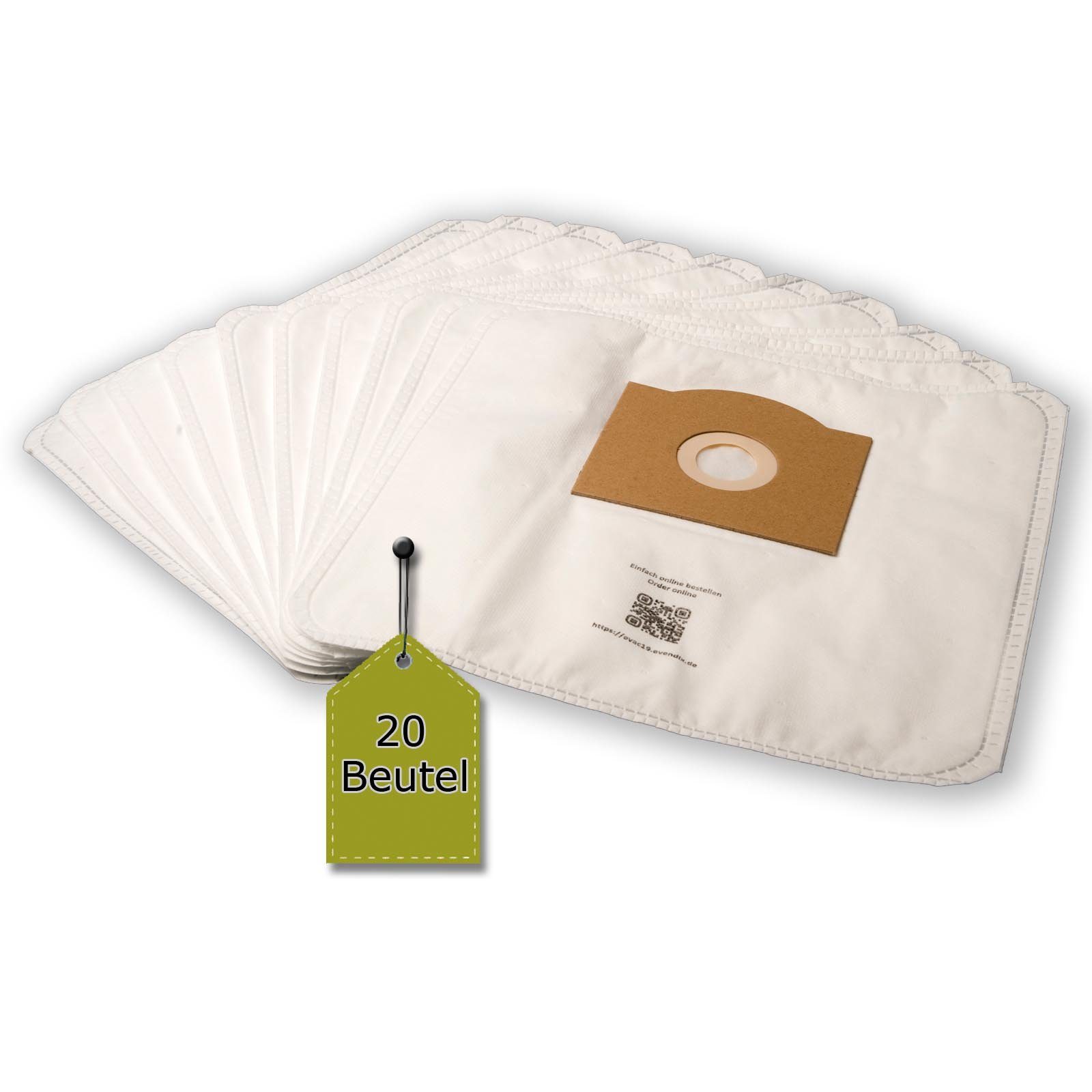 eVendix Staubsaugerbeutel 20 Staubsaugerbeutel passend für Handy Bag R 22, passend für Handy Bag R 22, 20 St.