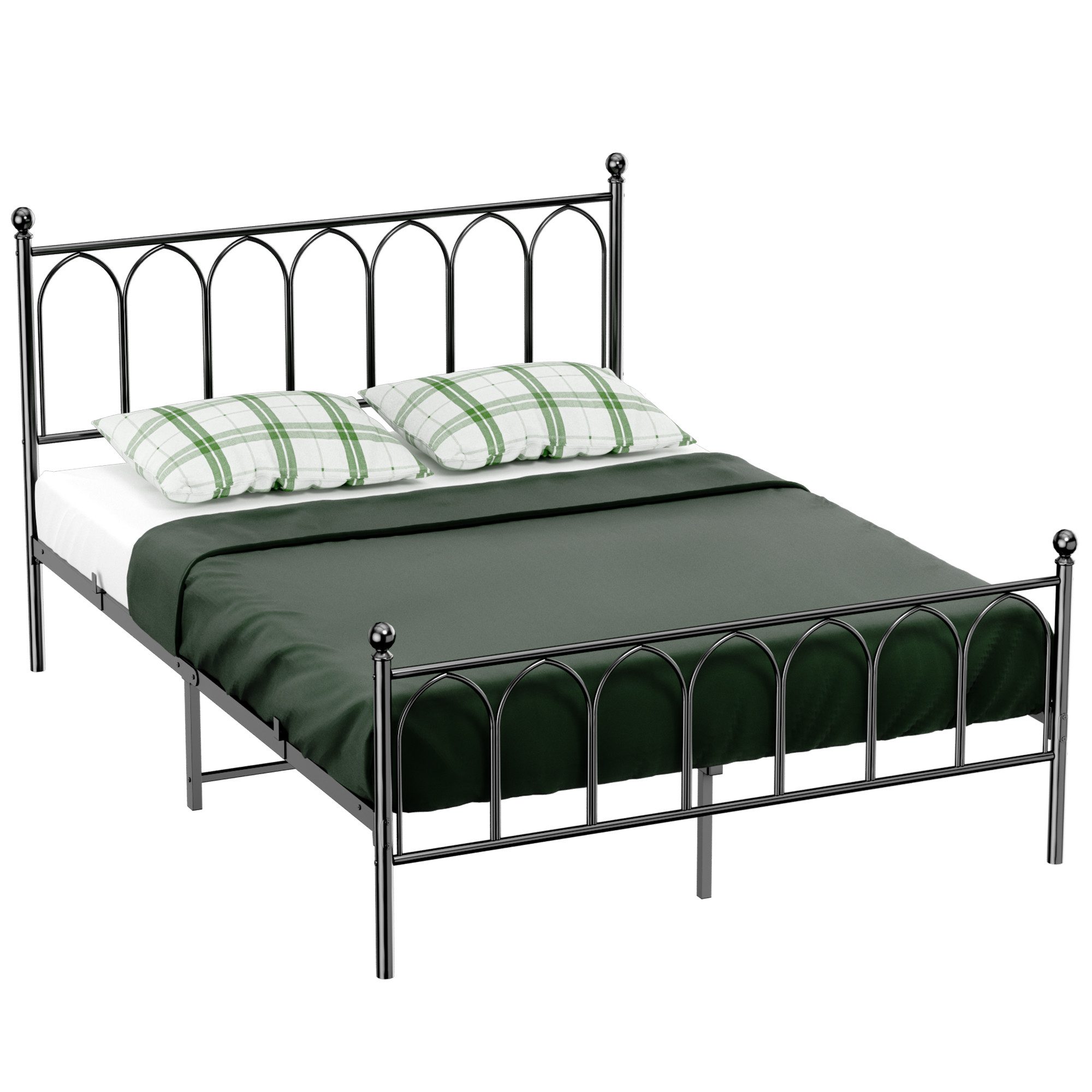 OKWISH Metallbett Metallbett Einzelbett Jugendzimmer mit günstig online kaufen