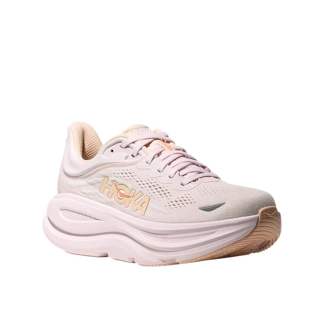 Hoka One One Bondi 9 (Dämpfung) creamweiss Damen Laufschuh
