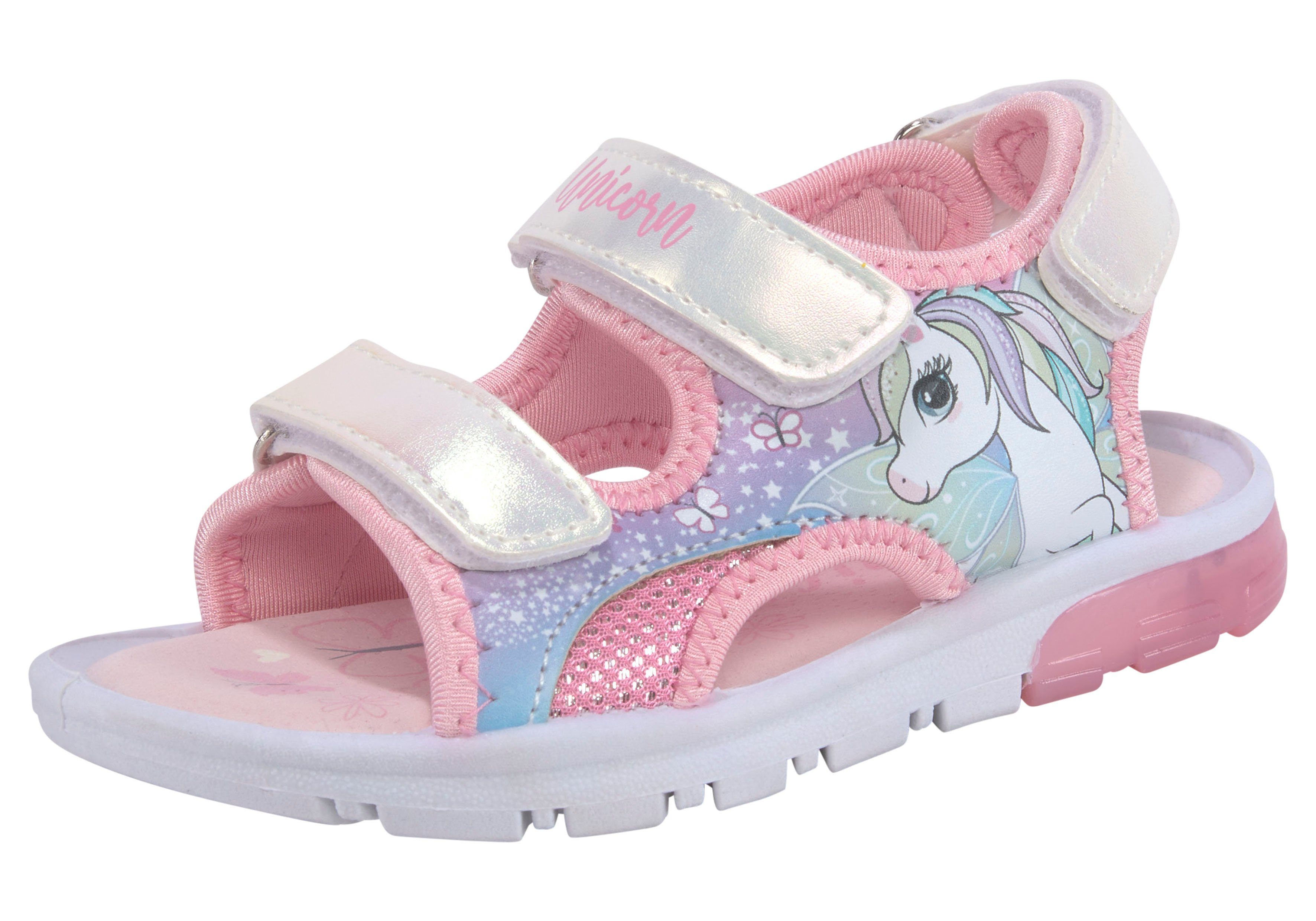 Disney Unicorn Sandale mit Klettverschlüssen