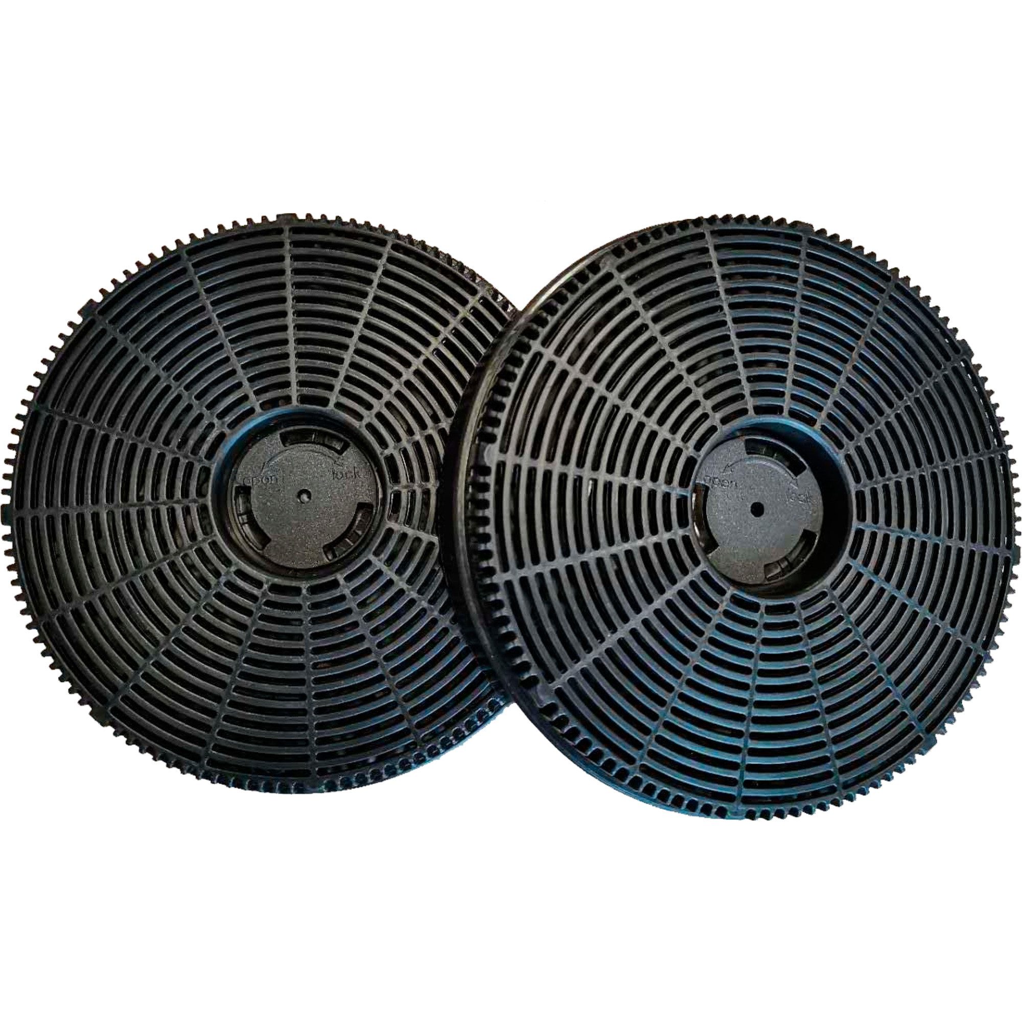 RESPEKTA Montagezubehör Dunstabzugshaube Respekta Aktivkohlefilter MIZ 4000, Filter, (2