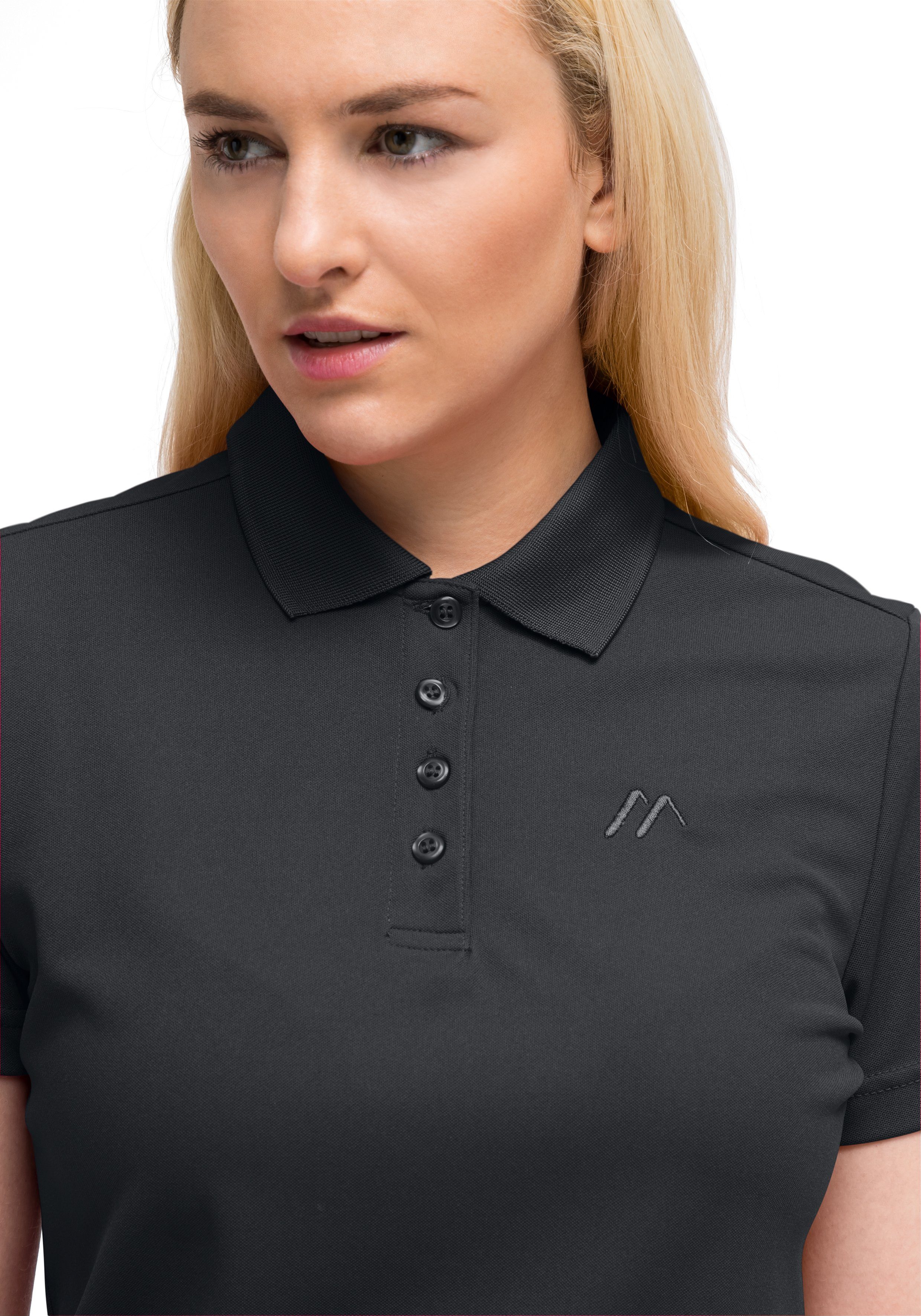 Maier Sports Funktionsshirt Ulrike Damen Polo, pique Poloshirt, schnelltroc günstig online kaufen