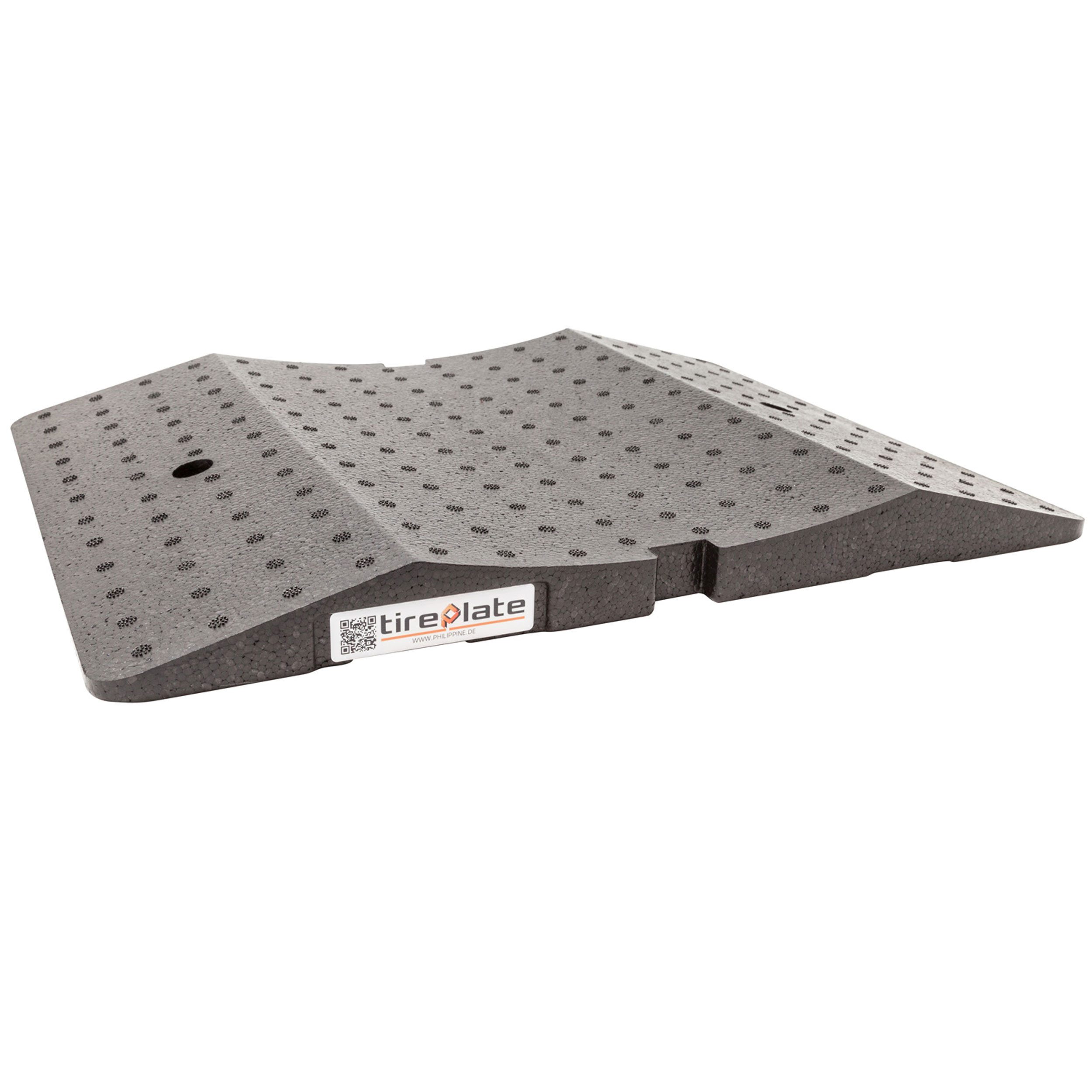 Climapor Auffahrrampe Шиниschoner 2er Set aus EPP für Motorräder