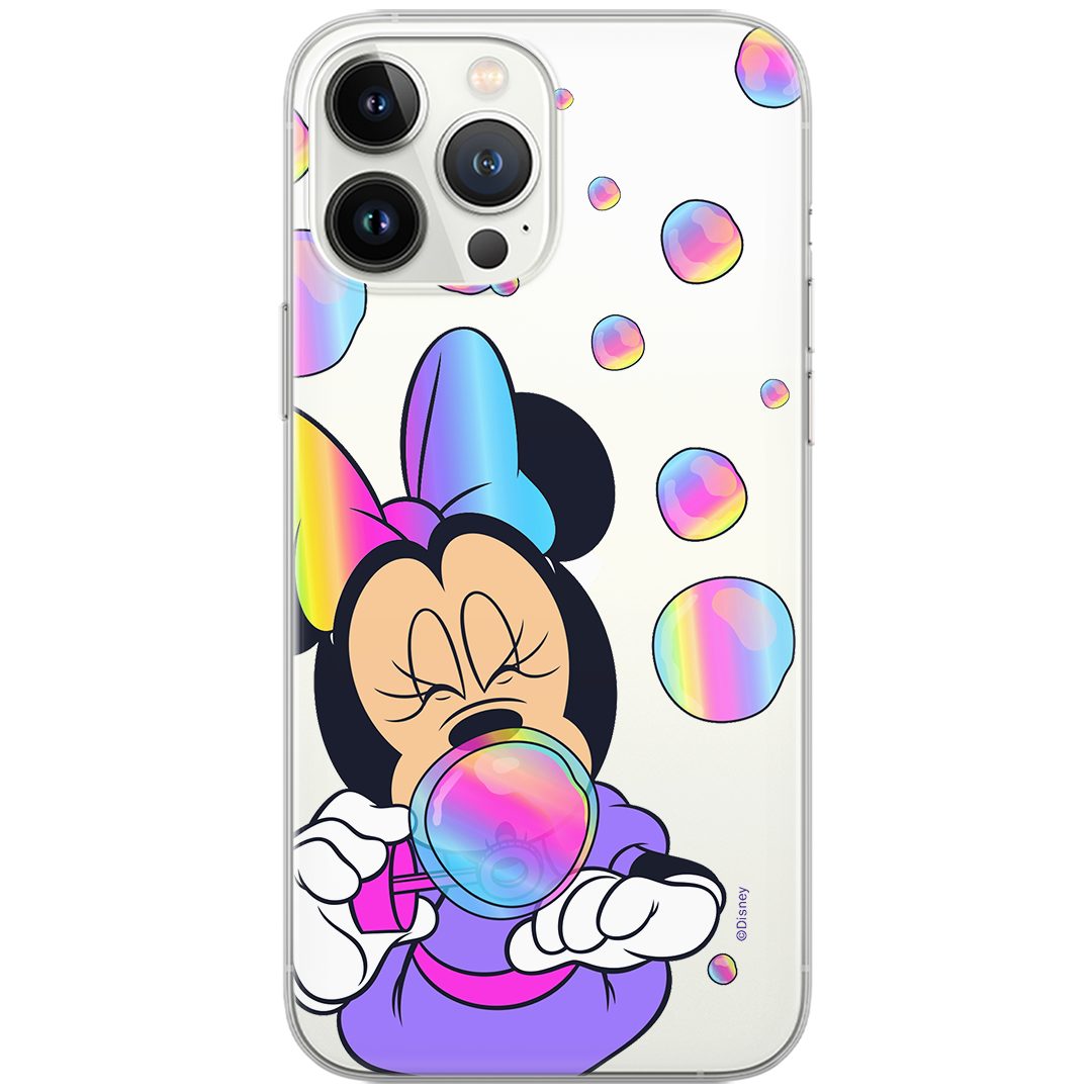 Disney Bumper Handyhülle Minnie-052 Disney Partial Print Transparent