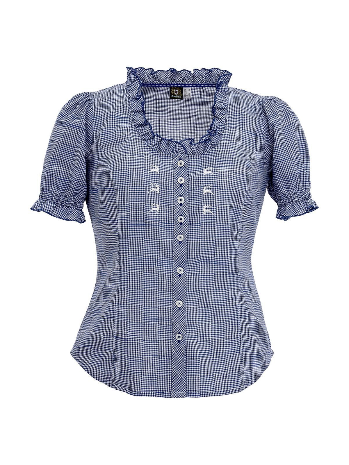 OS Trachten Trachtenbluse 451000-3515 (1-tlg) günstig online kaufen