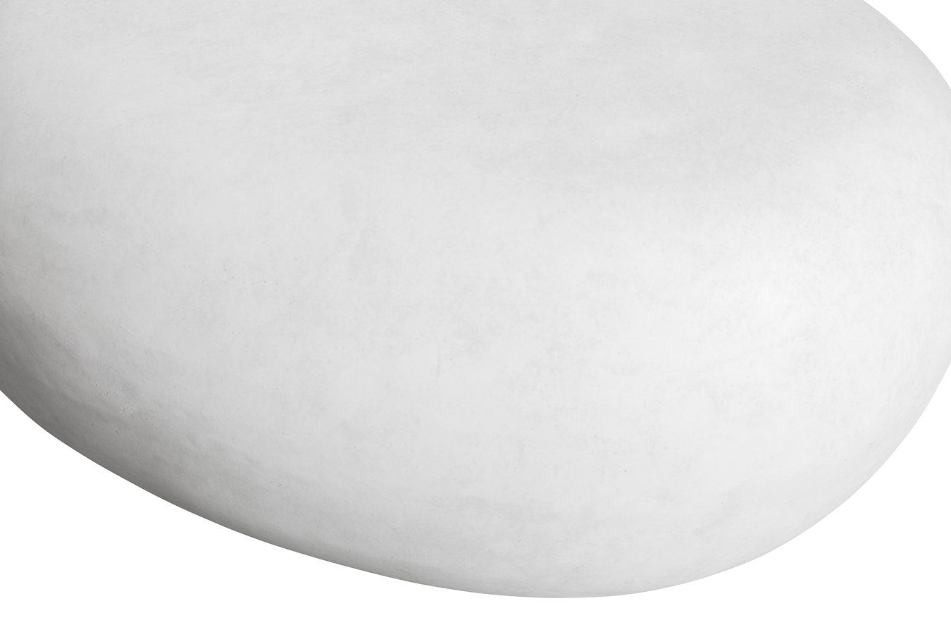 vtwonen Couchtisch Couchtisch Pebble cm - Weiß - 31x65x94