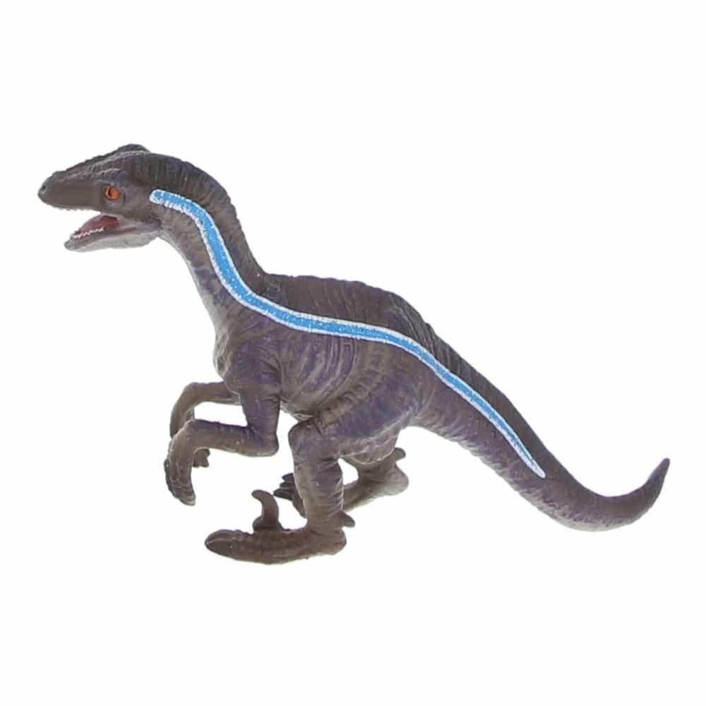 Besttoy Spielfigur Besttoy Dinosaurier - Velociraptor hockend - Spielfigur 381022