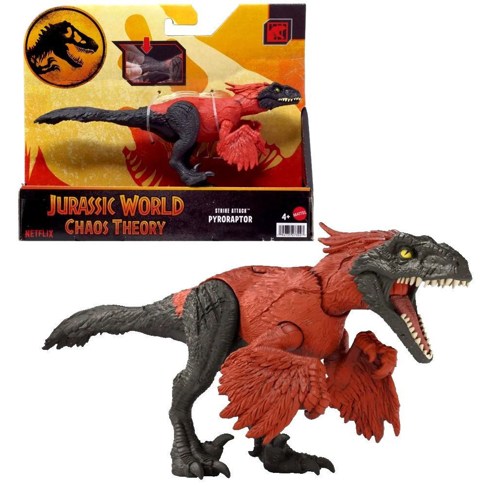 Jurassic World Actionfigur Pyroraptor Chaos Theory Jurassic World JCL56 Dinosaurier