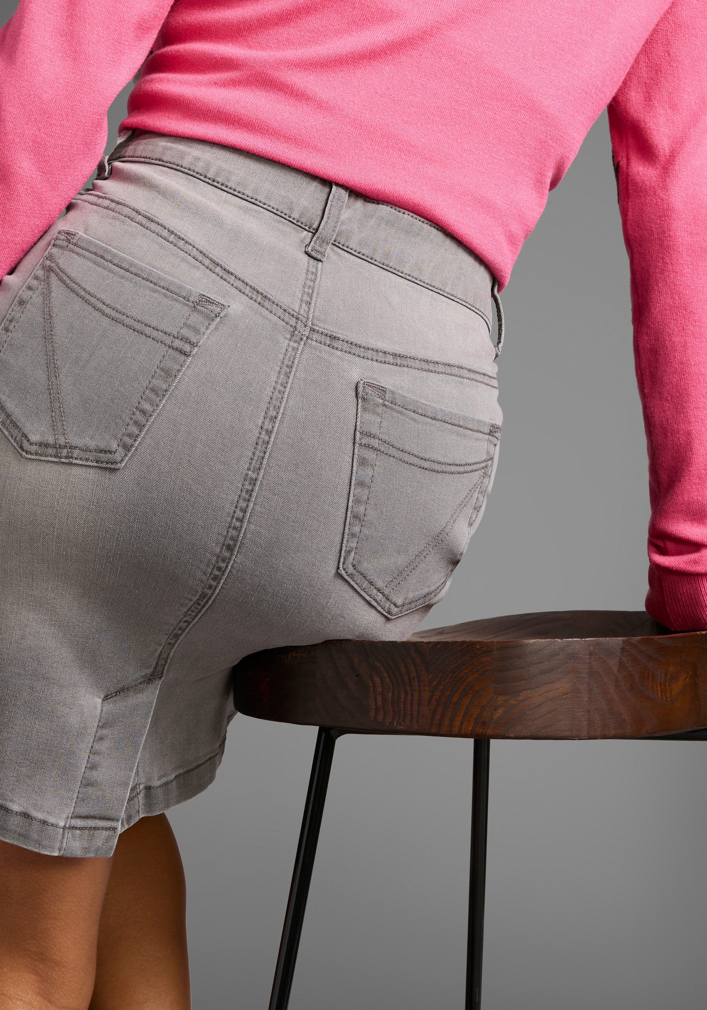 Arizona Jeansrock Ultra-Stretch extra eng geschnitten