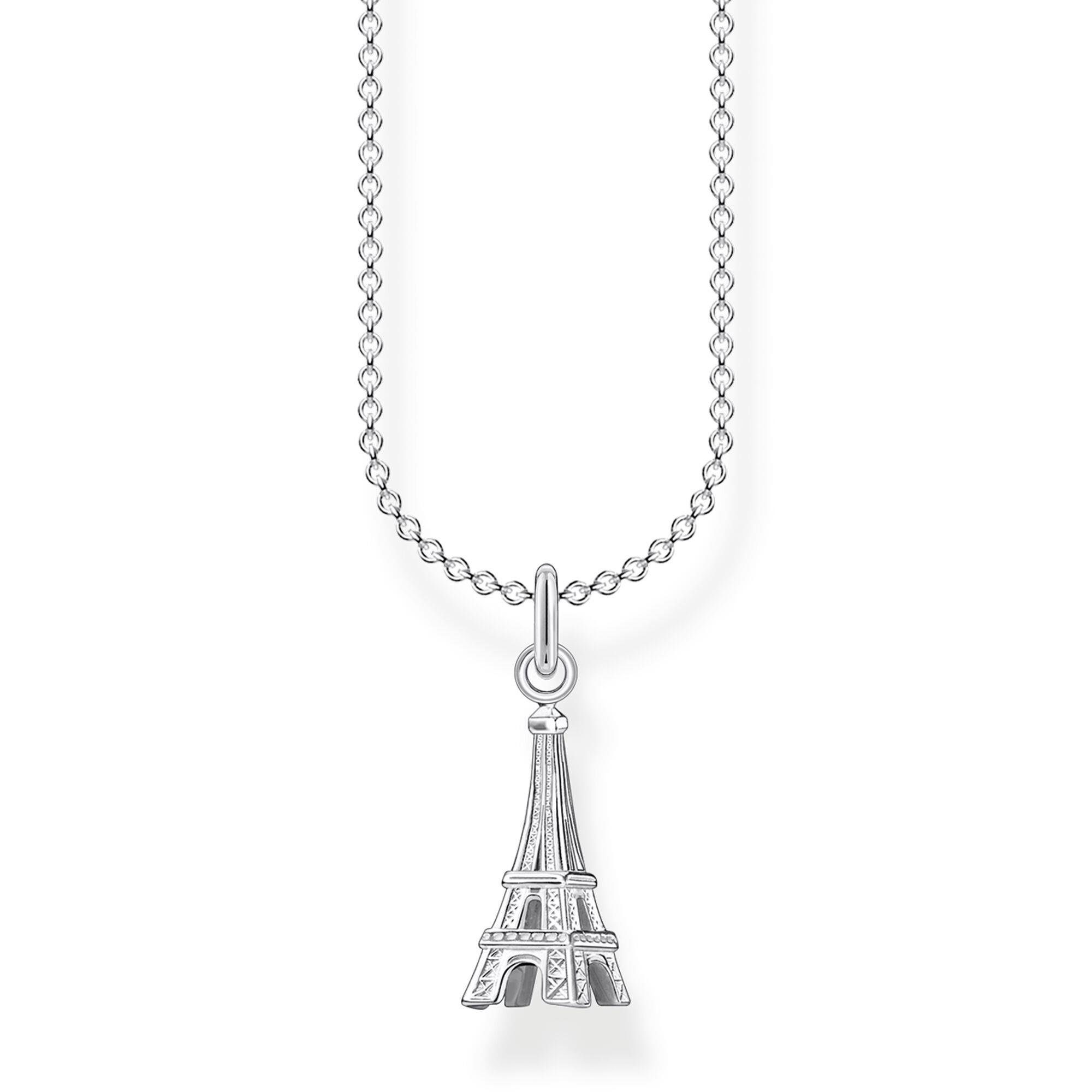 THOMAS SABO Silberkette Kette Eiffelturm