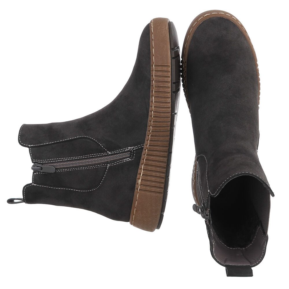Ital-Design Chelsea-Boots mit elastischen Einsätzen für Damen Stiefelette ( günstig online kaufen