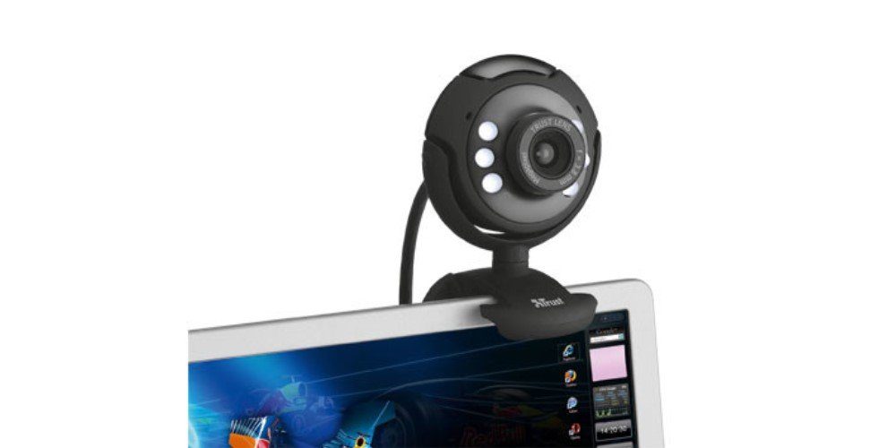 eingebautes Trust Webcam 170cm, digitaler (Kabellänge keine Mikrofon, Zoom, benötigt) SpotLight Treiber Pro