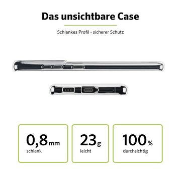 Artwizz Smartphone-Hülle Artwizz NoCase - Artwizz NoCase - Ultra dünne, elastische Schutzhülle aus TPU für Galaxy Note 10 Plus, Transparent
