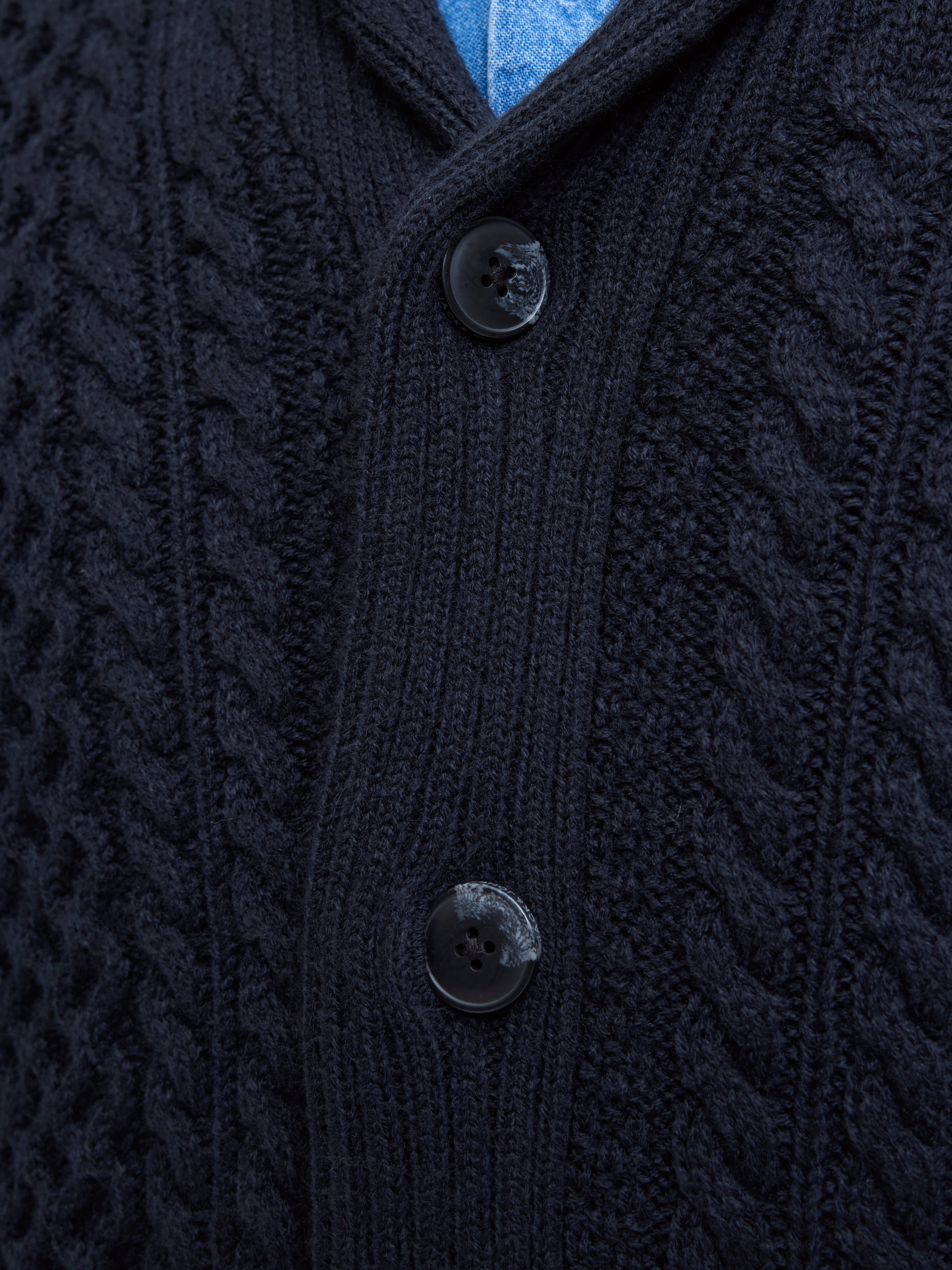 Jack & Jones Strickpullover JJPAUL KNIT SHAWL CARDIGAN