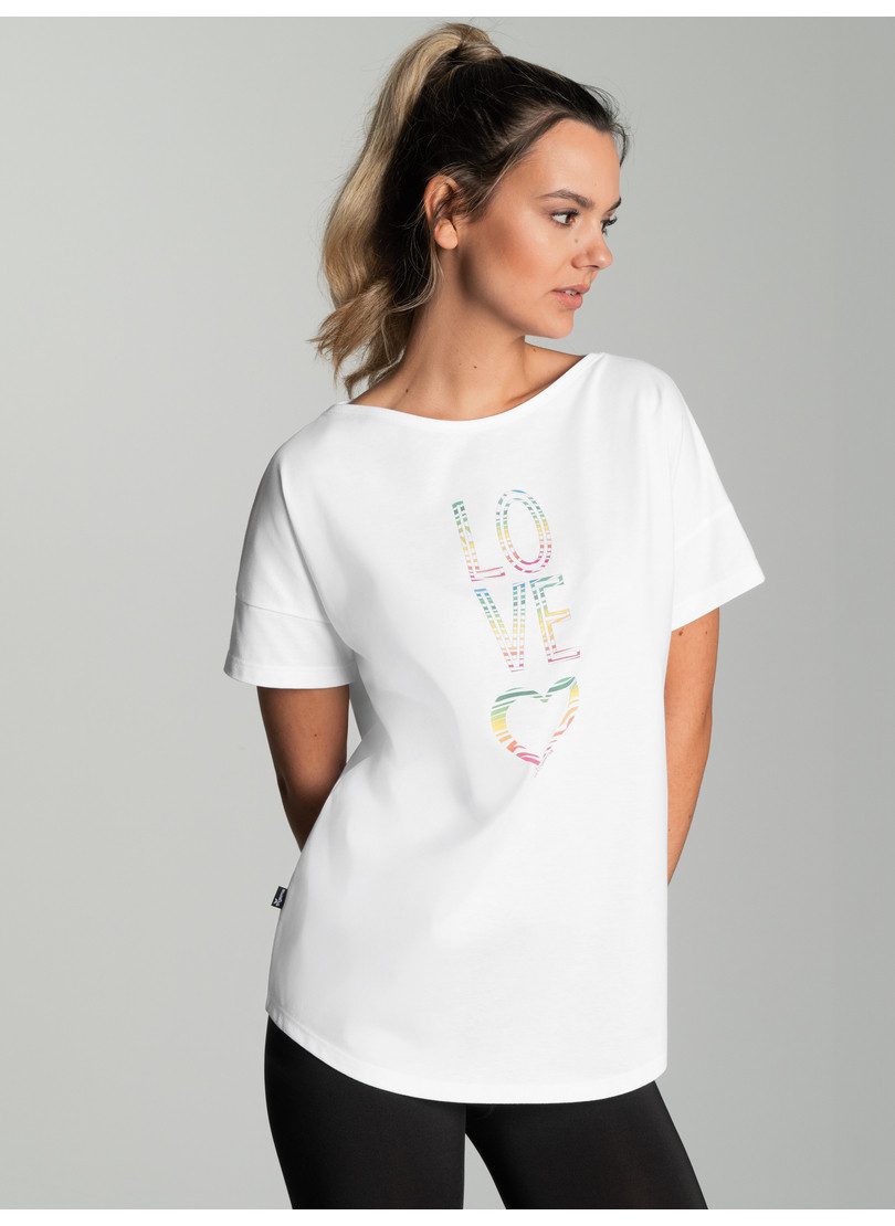 T-Shirt TRIGEMA Oversized T-Shirt mit bunten Printmotiven