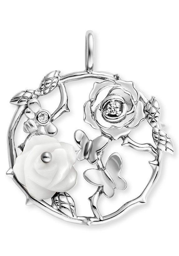 Engelsrufer Kettenanhänger Rose Garden, ERP-ROSEGARDEN-PE-TZ, ERP-ROSEGARDE günstig online kaufen