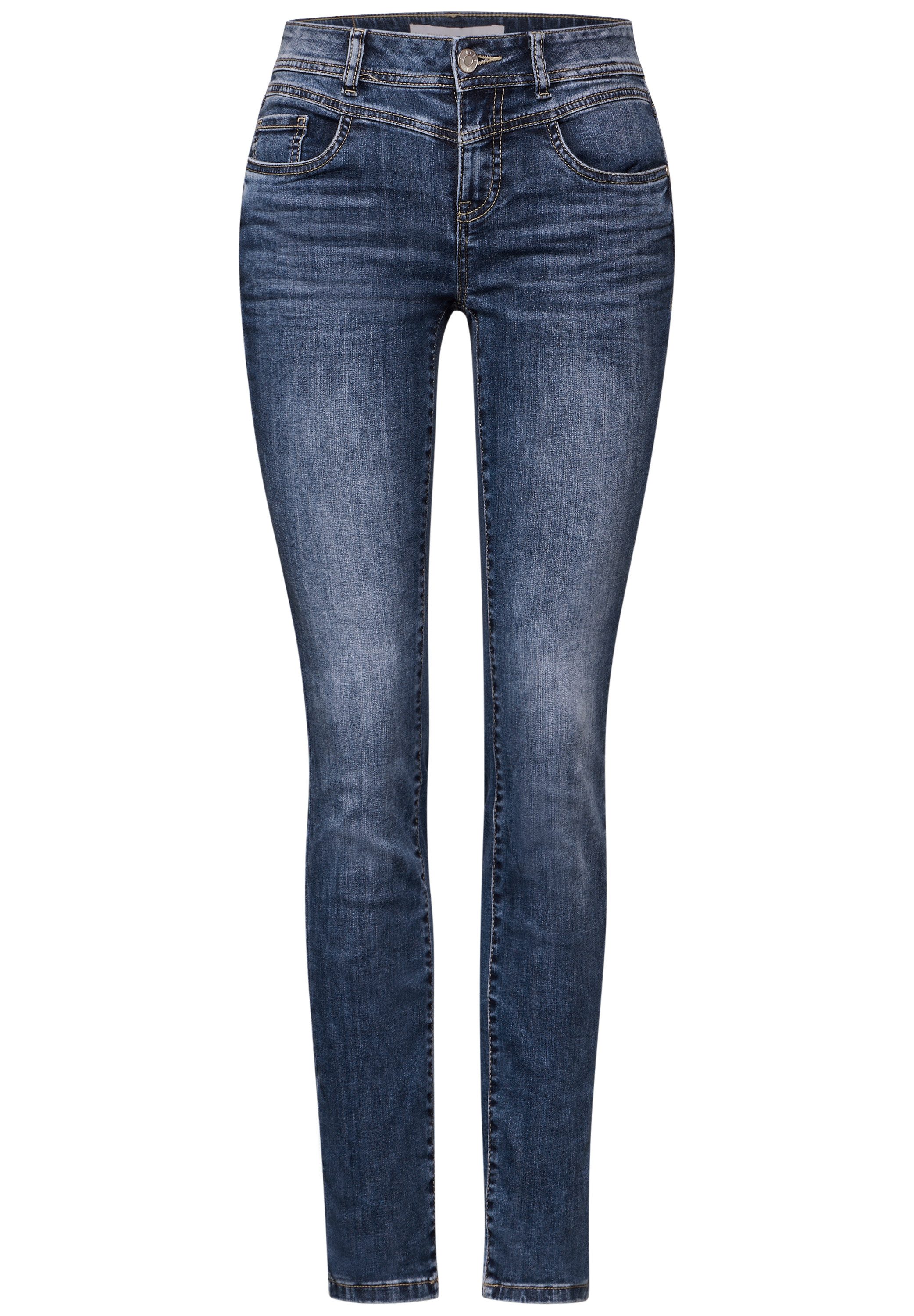 STREET ONE 5-Pocket-Jeans Jeans im Slim günstig online kaufen