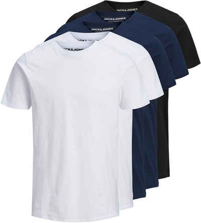 Jack & Jones T-Shirt ORGANIC BASIC TEE (Packung, 5-tlg., 5er-Pack)