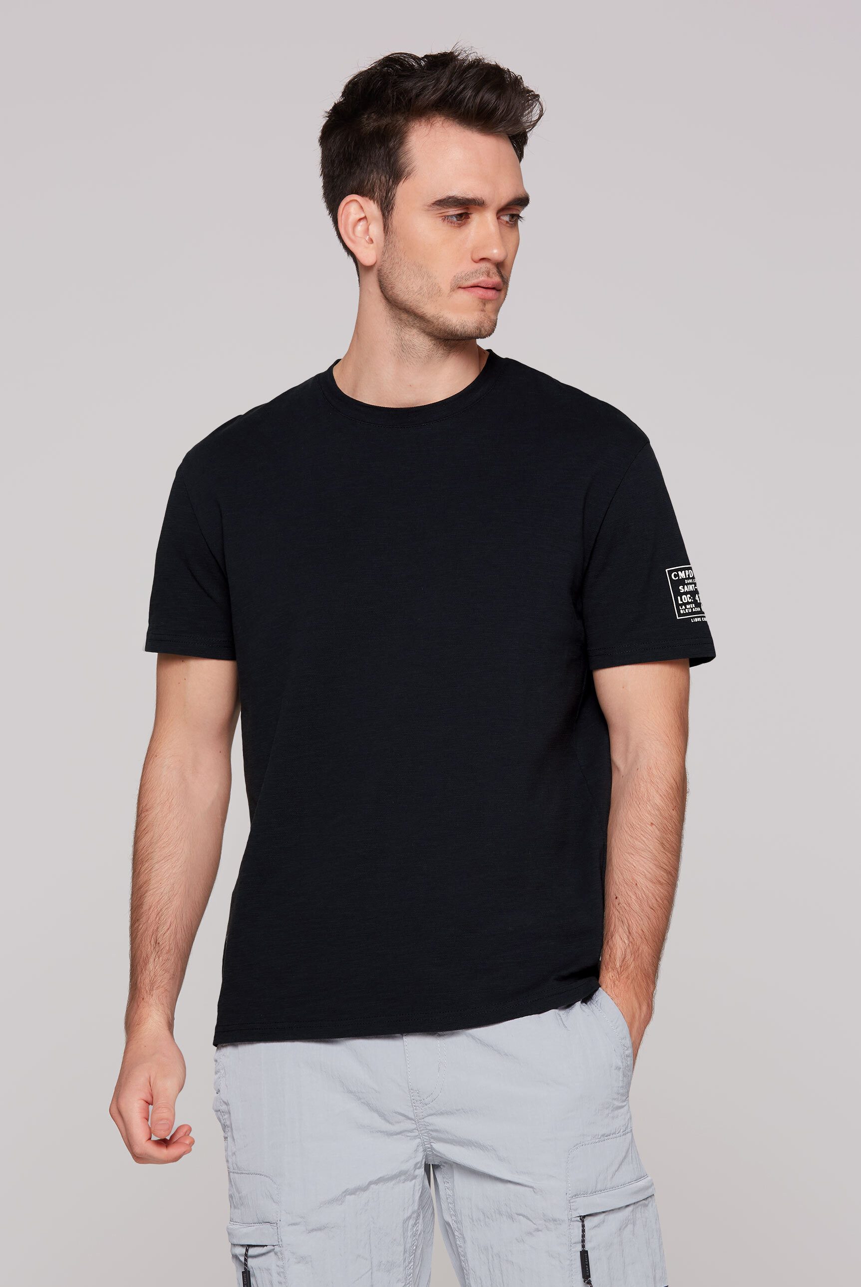 CMPD Rundhalsshirt aus Baumwolle