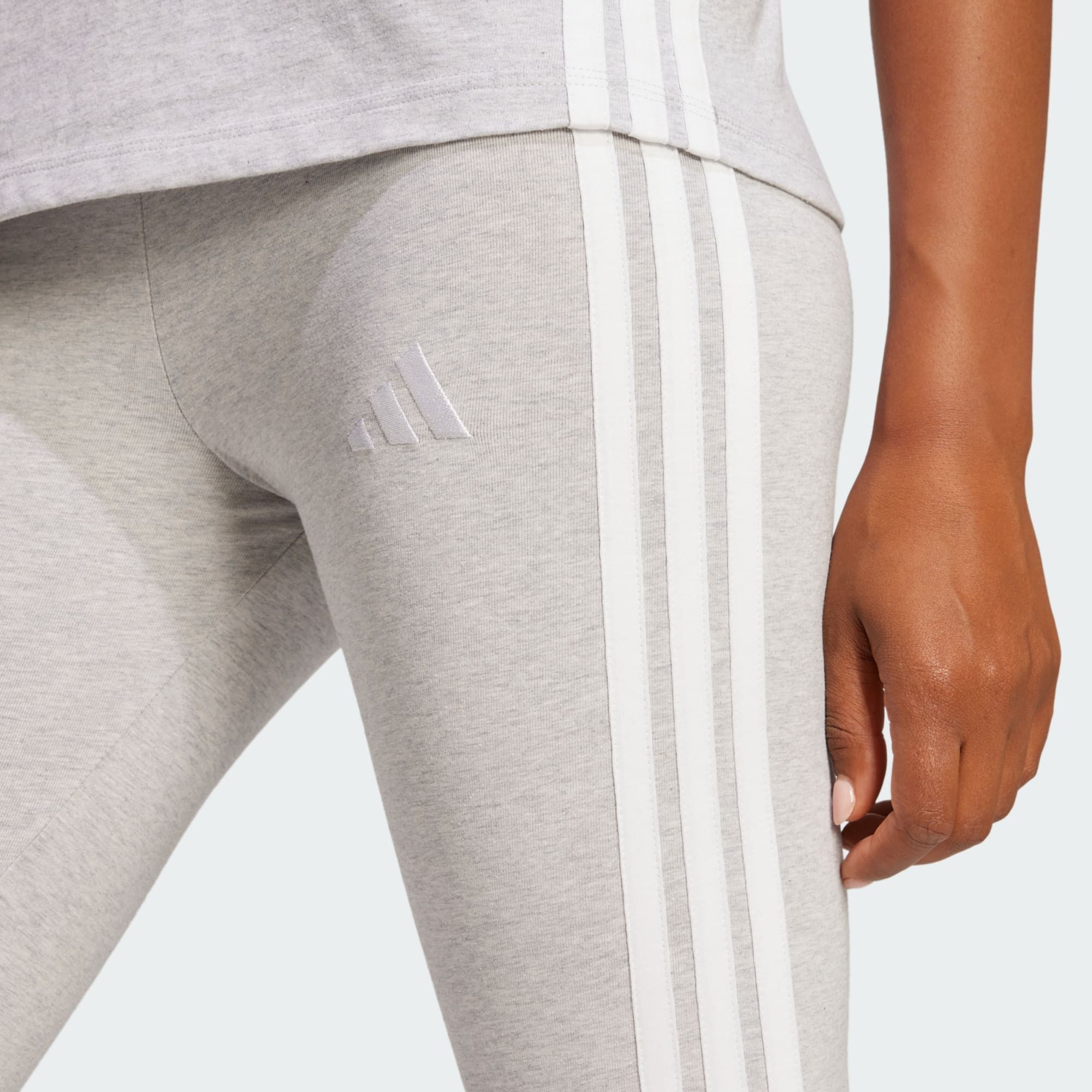 adidas Sportswear Leggings ESSENTIALS 3-STREIFEN COTTON LEGGINGS (1-tlg)