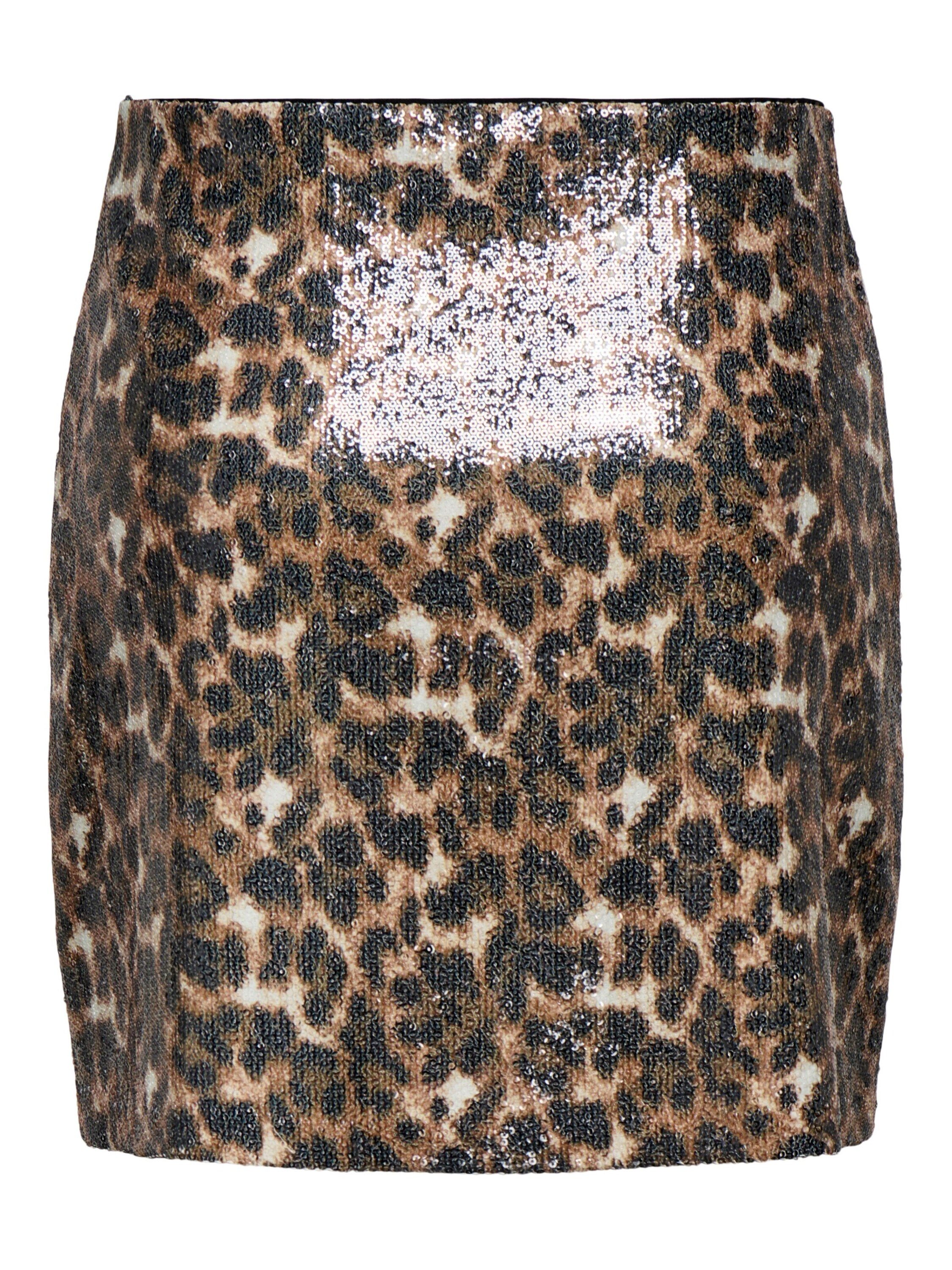ONLY Jeansrock (1-tlg) Pailletten
