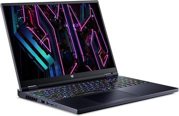 Acer Predator Helios (PH16-71-731Q) Gaming-Notebook (Intel, RTX 4060, 1000 GB SSD, WQXGA 240Hz Display Core i7 13700HX mit QWERTZ Tastatur)