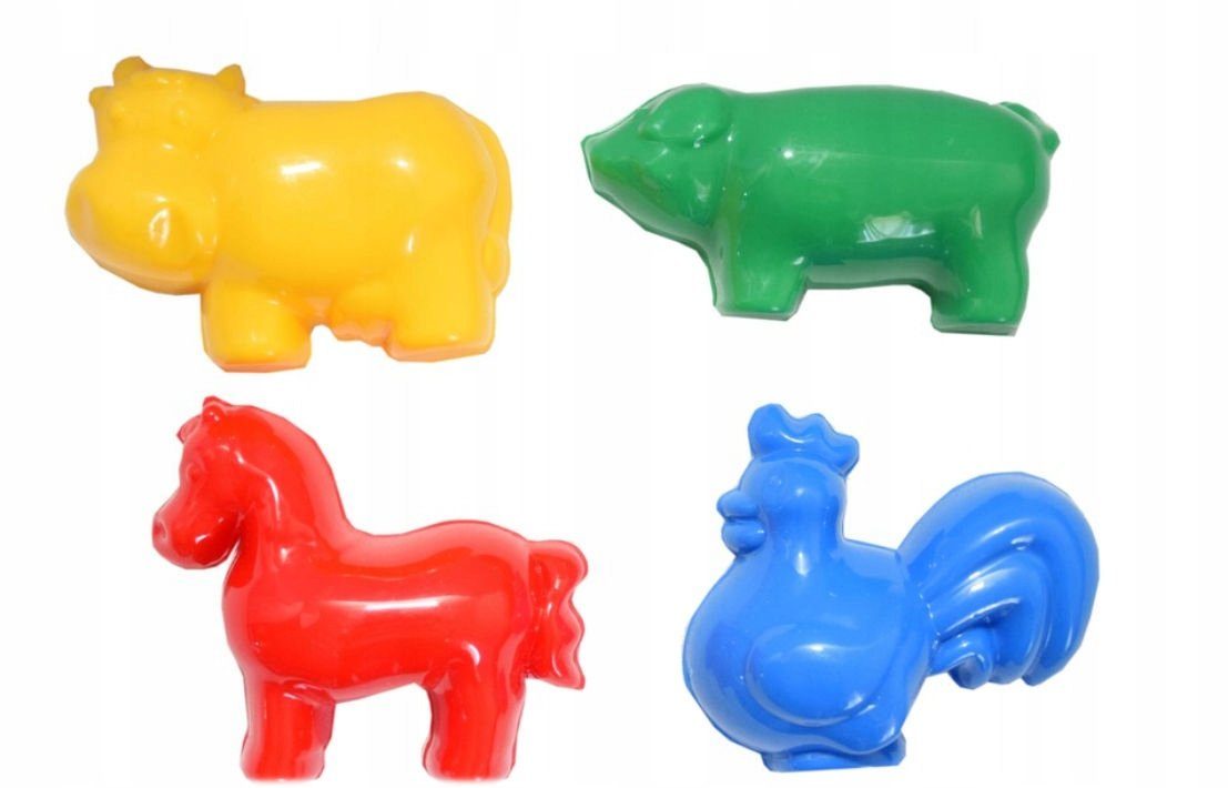 COIL Sandform-Set Sandspielzeug-Set,Sandformen,Eimer,Strandspielzeug,Sandkastenspielzeug, (4-tlg)