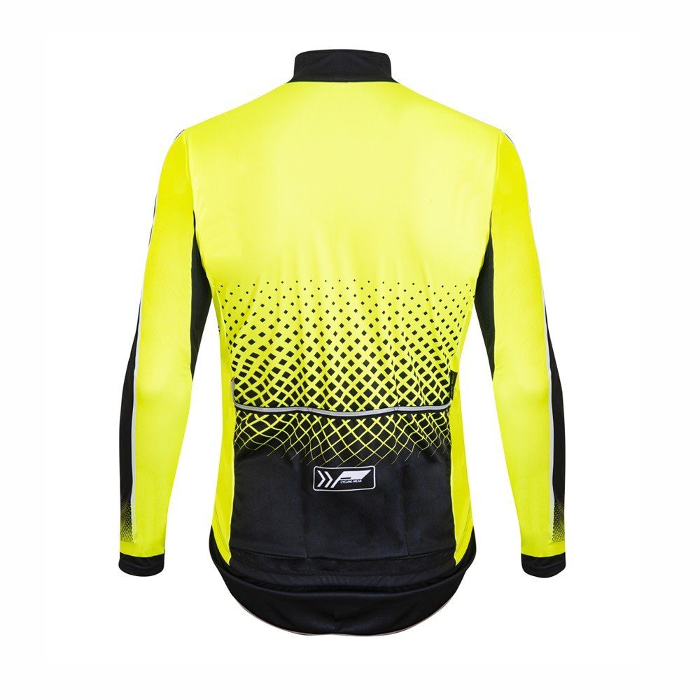 Winter Herren, Safety Reflex-Elementen wear cycling Funktionsjacke mit Jacket prolog Fahrradjacke Thermo