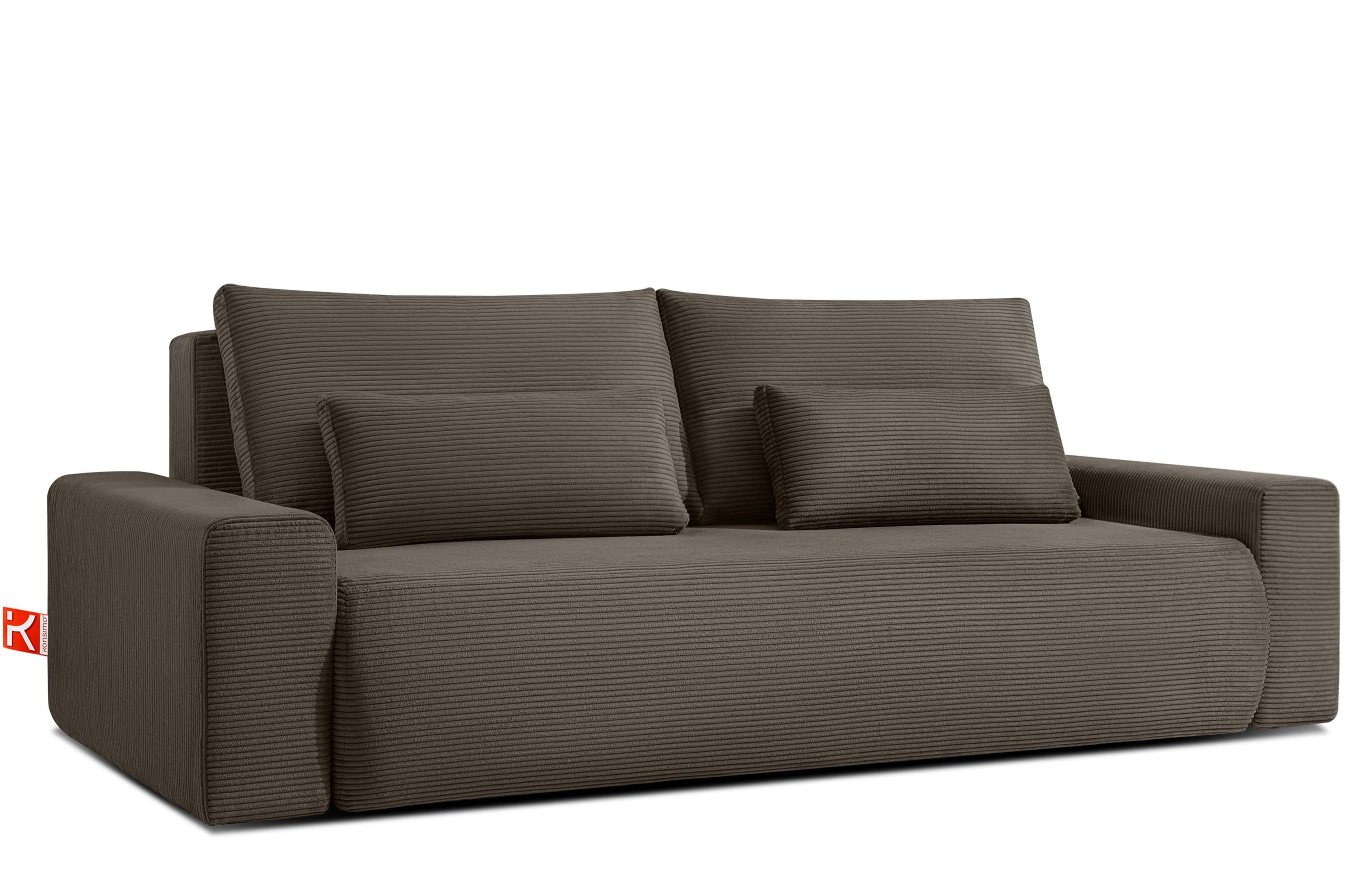 KONSIMO® 3-Sitzer MOLLIS Schlafsofa, Einzelsofa, mit günstig online kaufen