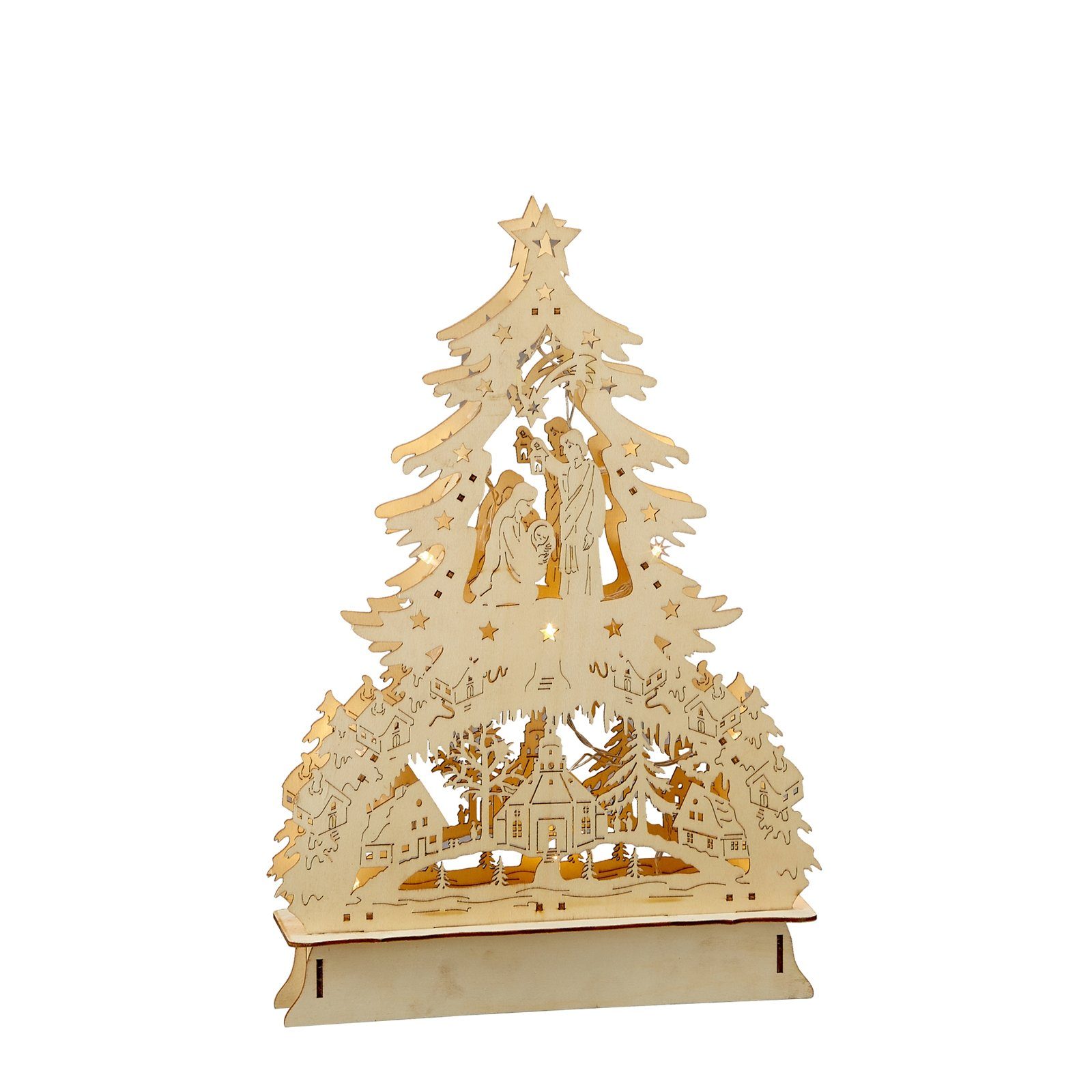 LED Weihnachtsbaum aus Glas  HGD Holz-Glas-Design– saico-seiffen