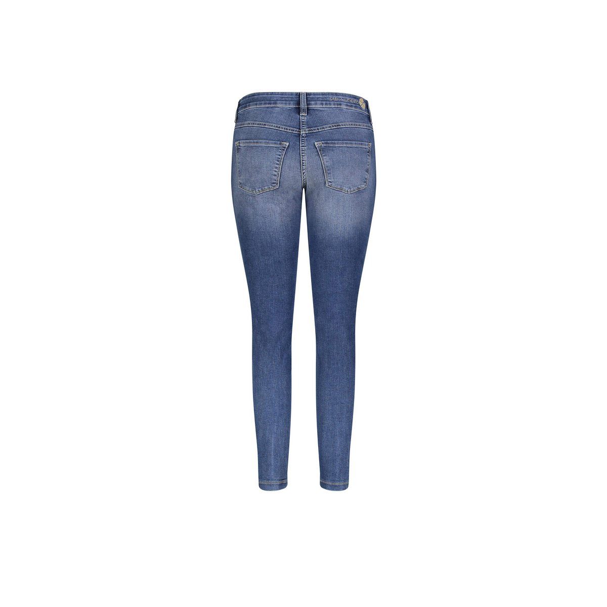 blau regular 5-Pocket-Jeans MAC (1-tlg)