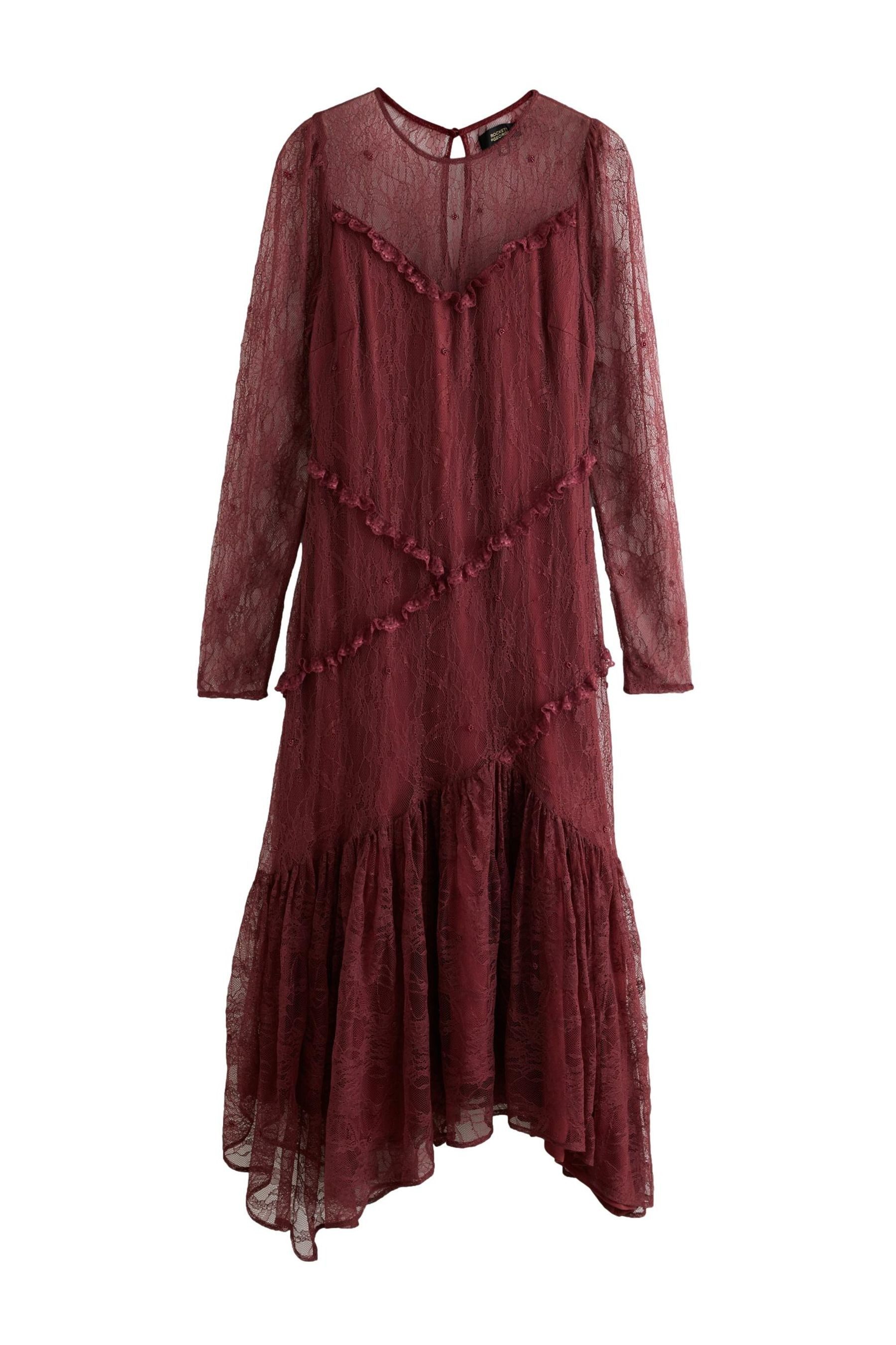 Rockett St George Midikleid Rockett St George Midikleid mit Spitze (1-tlg)