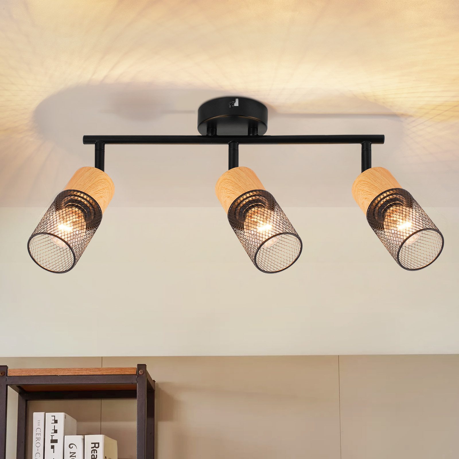 ZMH Deckenstrahler 2/3/4 Flammig 350° Schwenkbar günstig online kaufen