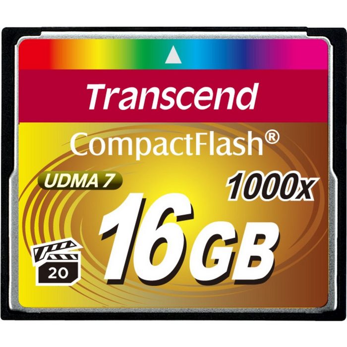 Transcend CompactFlash 1000 16 GB UDMA 7 Speicherkarte