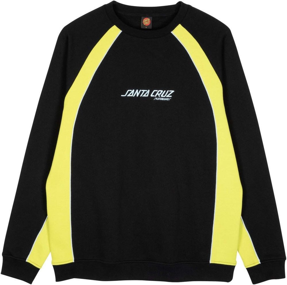 Santa Cruz Rundhalspullover Strip Front Racer Crew