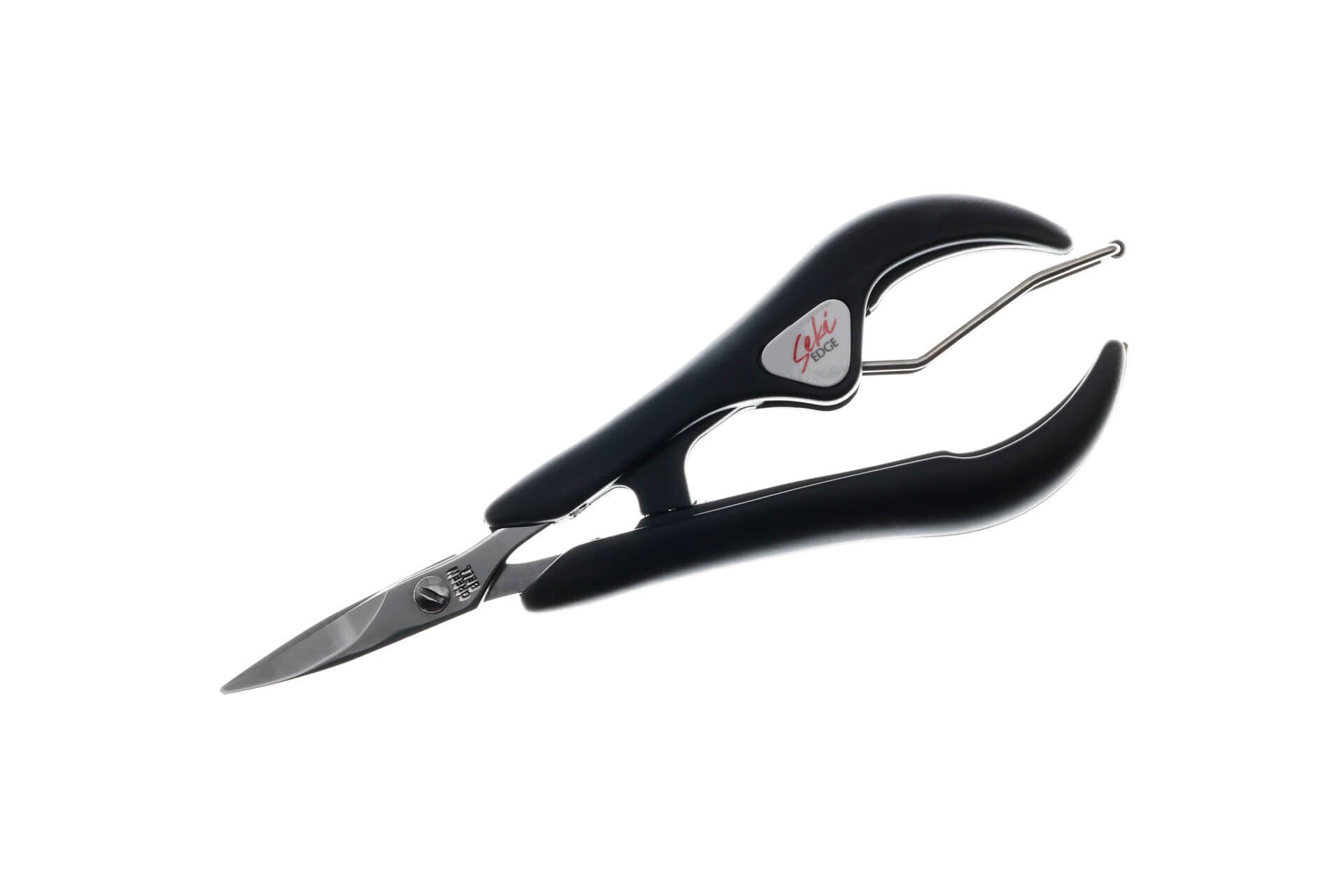Seki EDGE Nagelschere Profi Fußnagelschere SS-201 extra lang 12.3x4.5x1.2 cm, handgeschärftes Qualitätsprodukt aus Japan