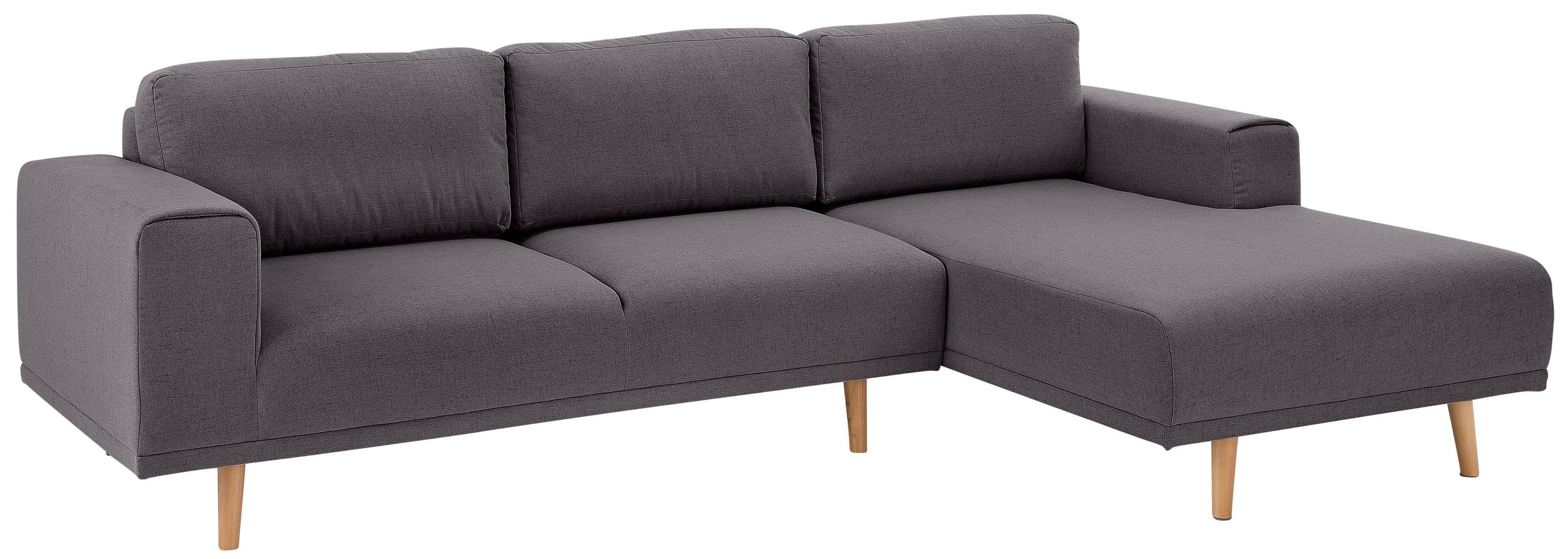 Home affaire Ecksofa Lasse L-Form, im scandinavischen Stil mit Holzfüßen