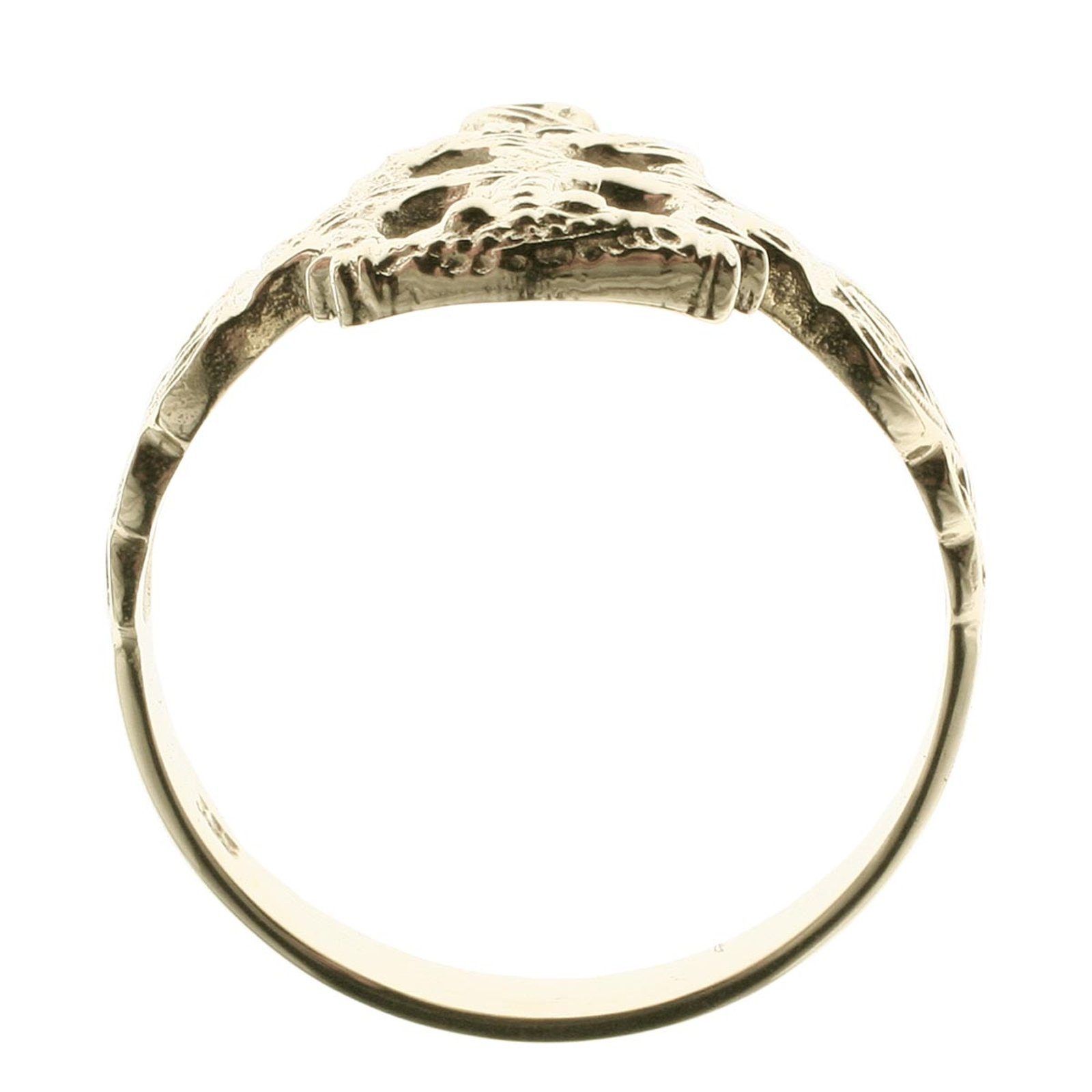 OSTSEE-SCHMUCK Silberring - Hiddensee - Silber 925/000, vergoldet -, (1-tlg)