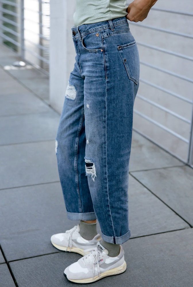 Freeman T. Porter Boyfriend-Jeans Maeva Denim Barsen