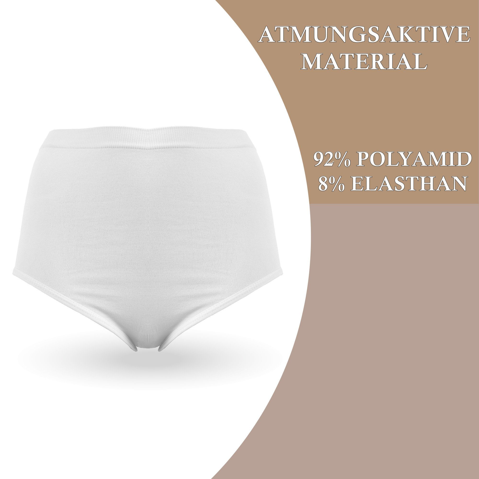 Bestlivings Hüftslip Schlüpfer 40 bis 54 (2-St) Unterhosen Damen - Unterwäsche Slip Stretch - Taillenslip