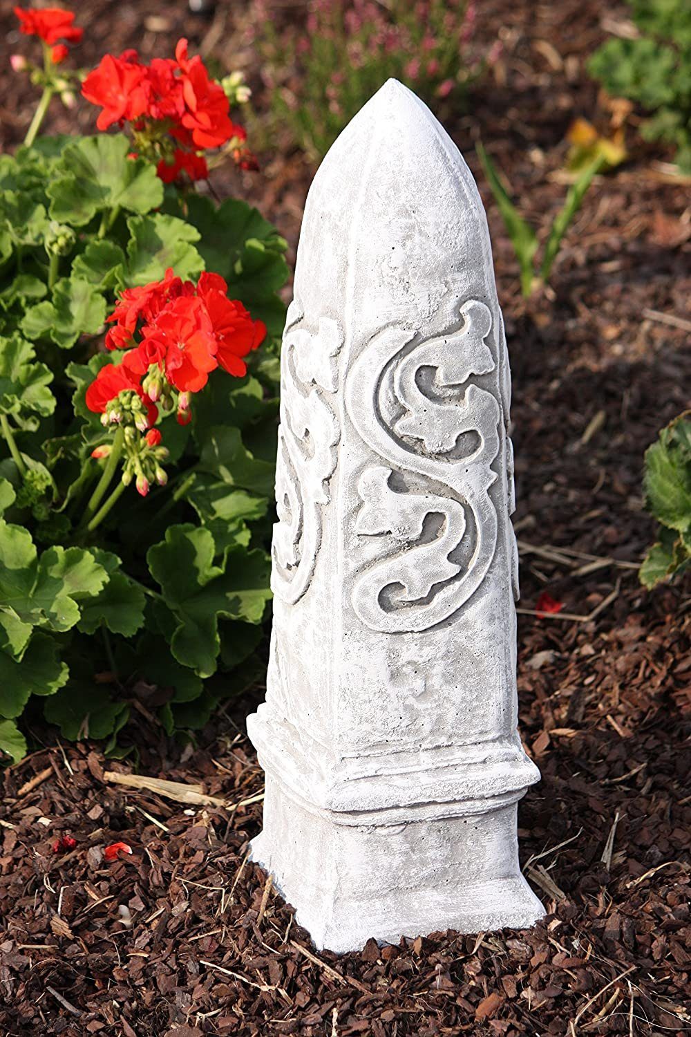 Steinfigur Obelisk Skulptur and Style Gartenfigur Stone