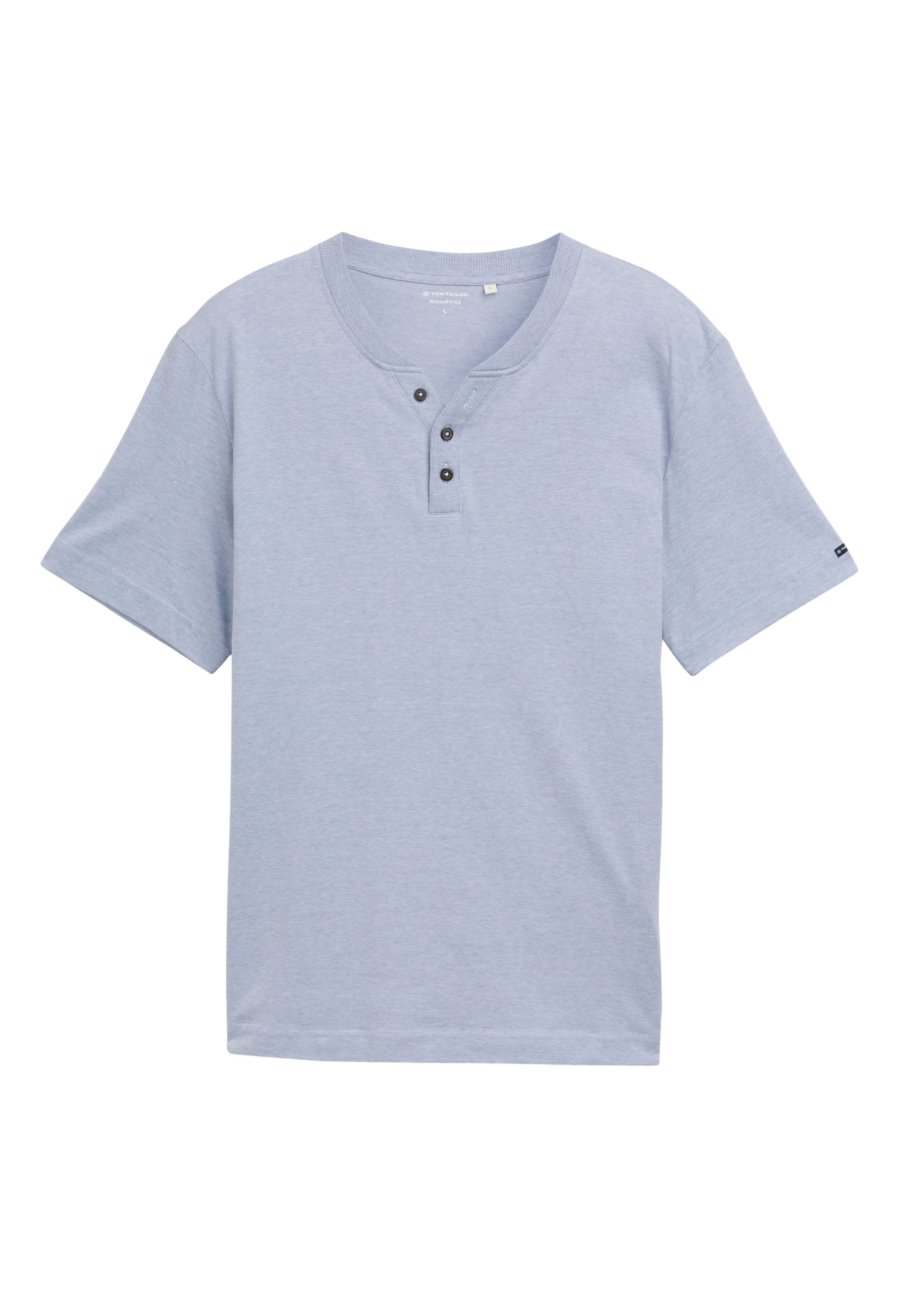 TOM TAILOR Henleyshirt T-Shirt Kurzarmshirt (1-tlg) günstig online kaufen
