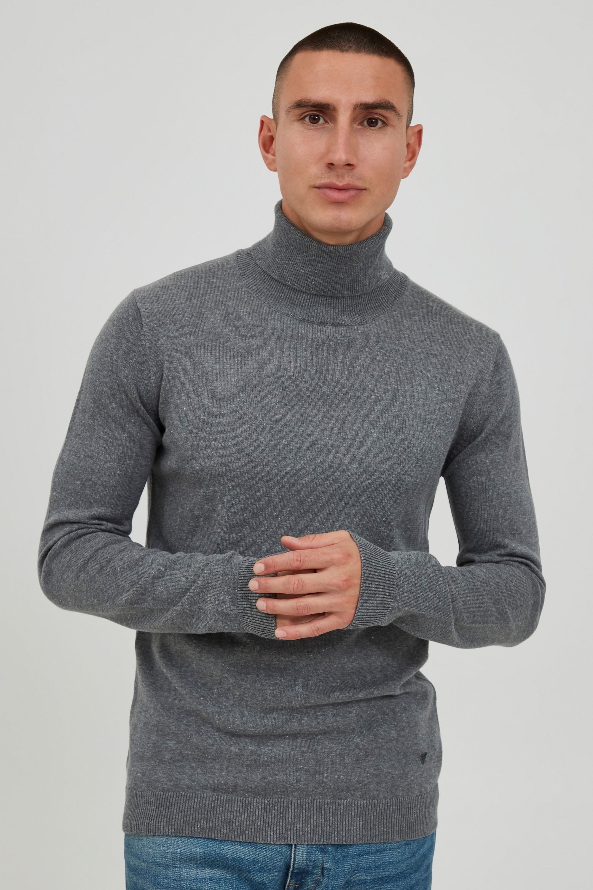 11 Project Strickpullover PRIngbert Klassischer Rollkragenpullover günstig online kaufen
